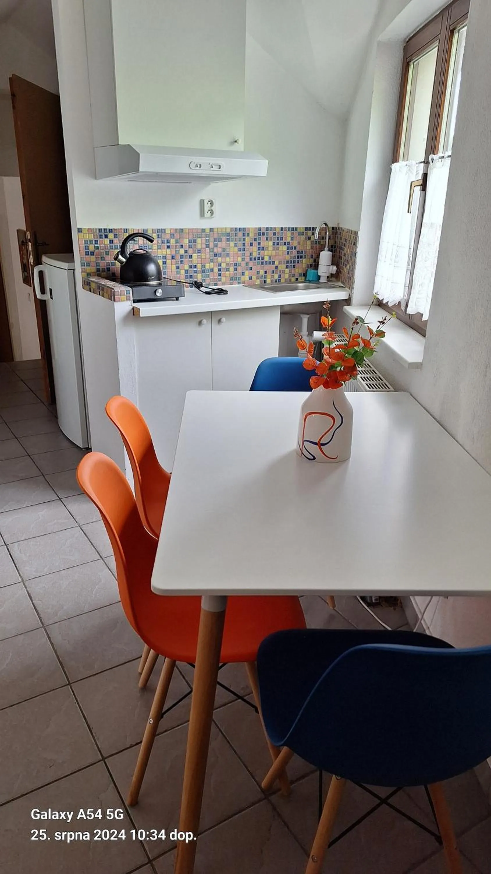 Kitchen or kitchenette in Pension Egida