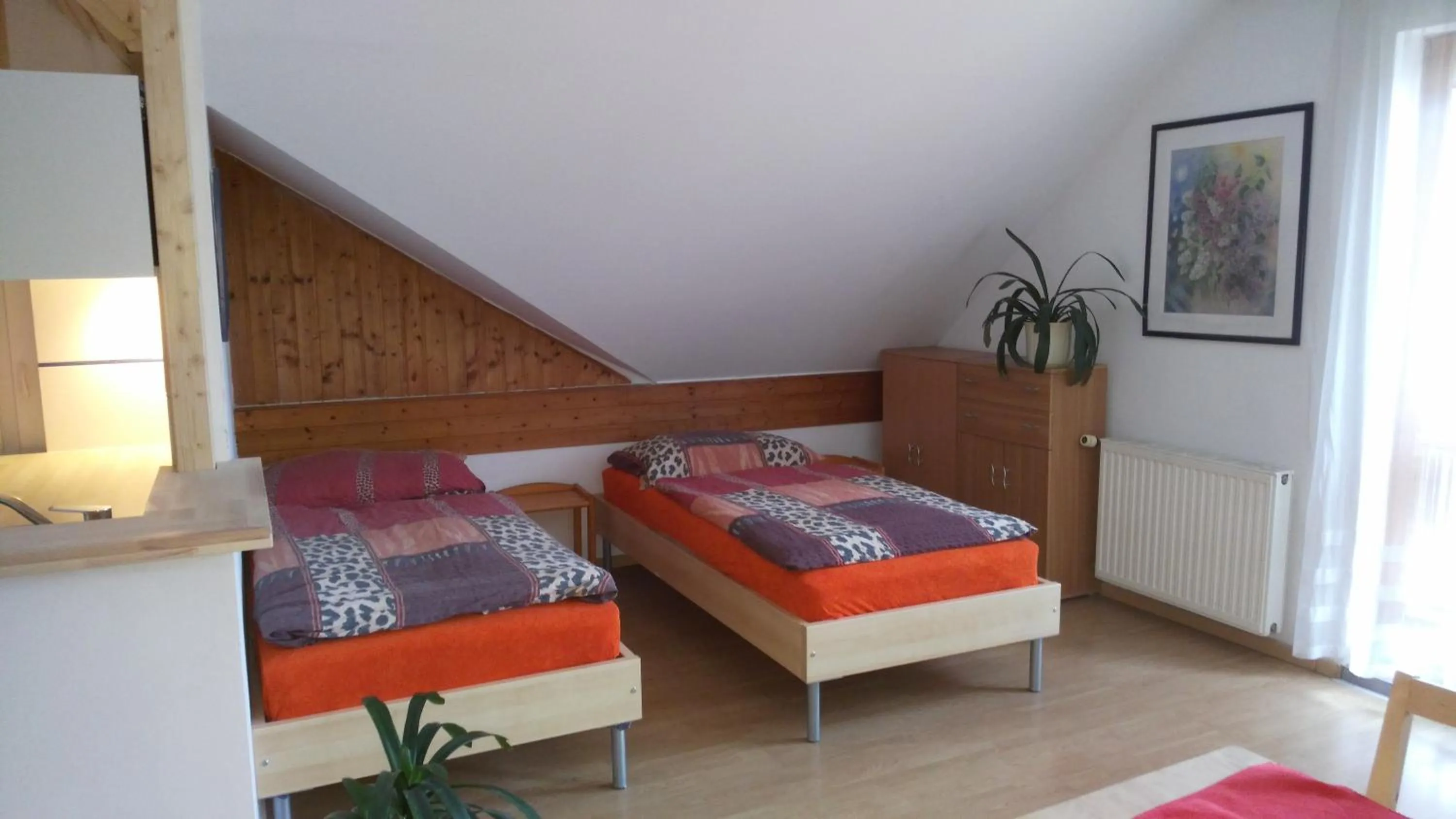 Bedroom, Bed in Pension Egida