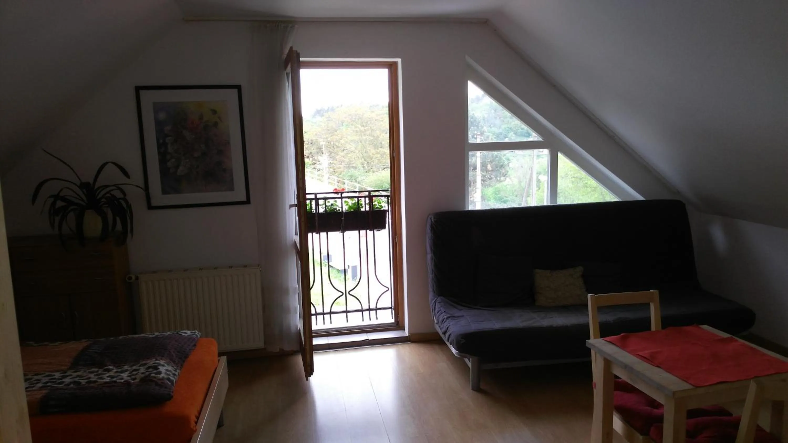 Seating area in Pension Egida