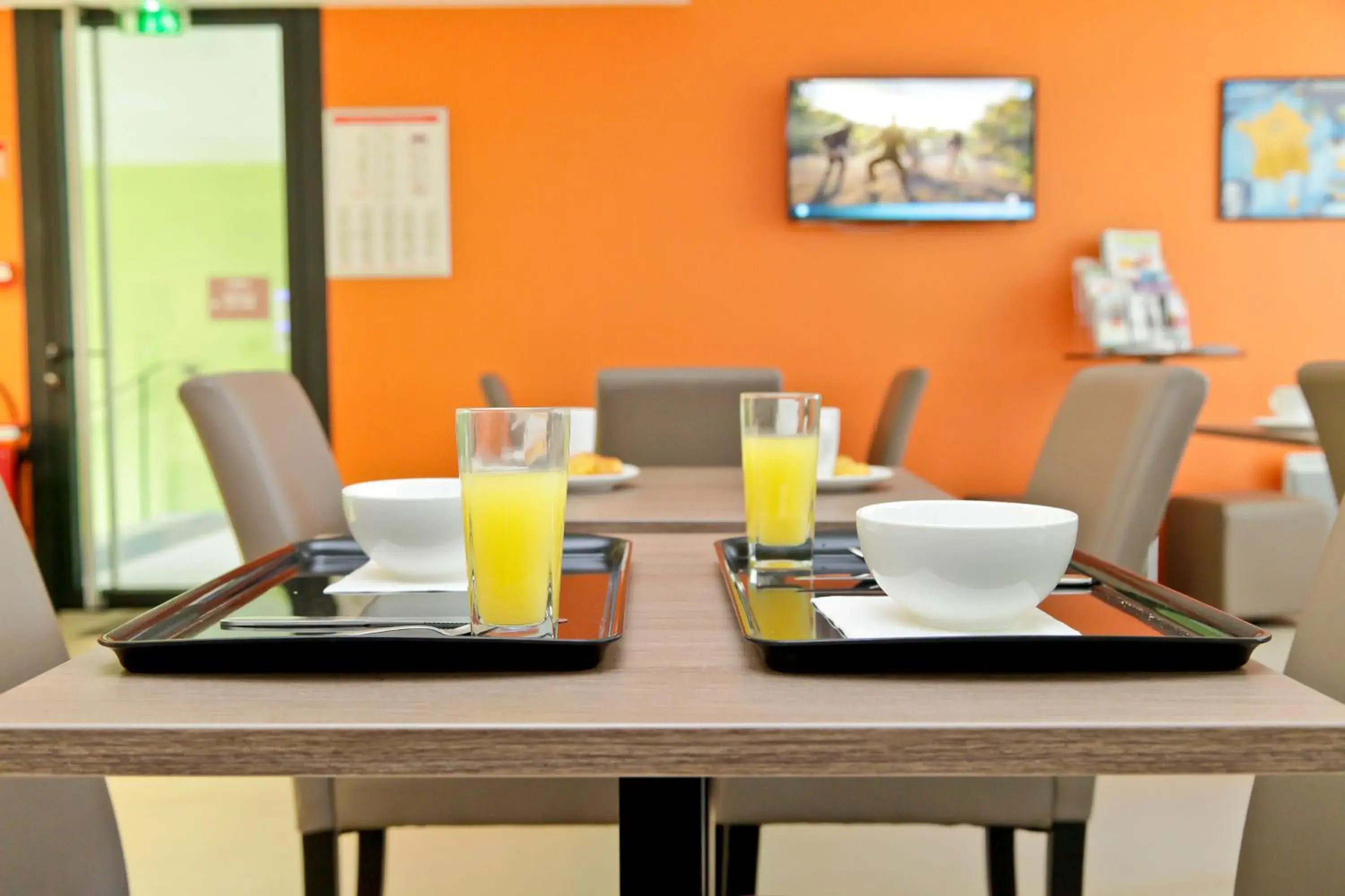 Buffet breakfast in Appart Hotel Odalys City Tours Le Jardin des Lettres Buffet breakfast in Appart Hotel Odalys City Tours Le Jardin des Lettres