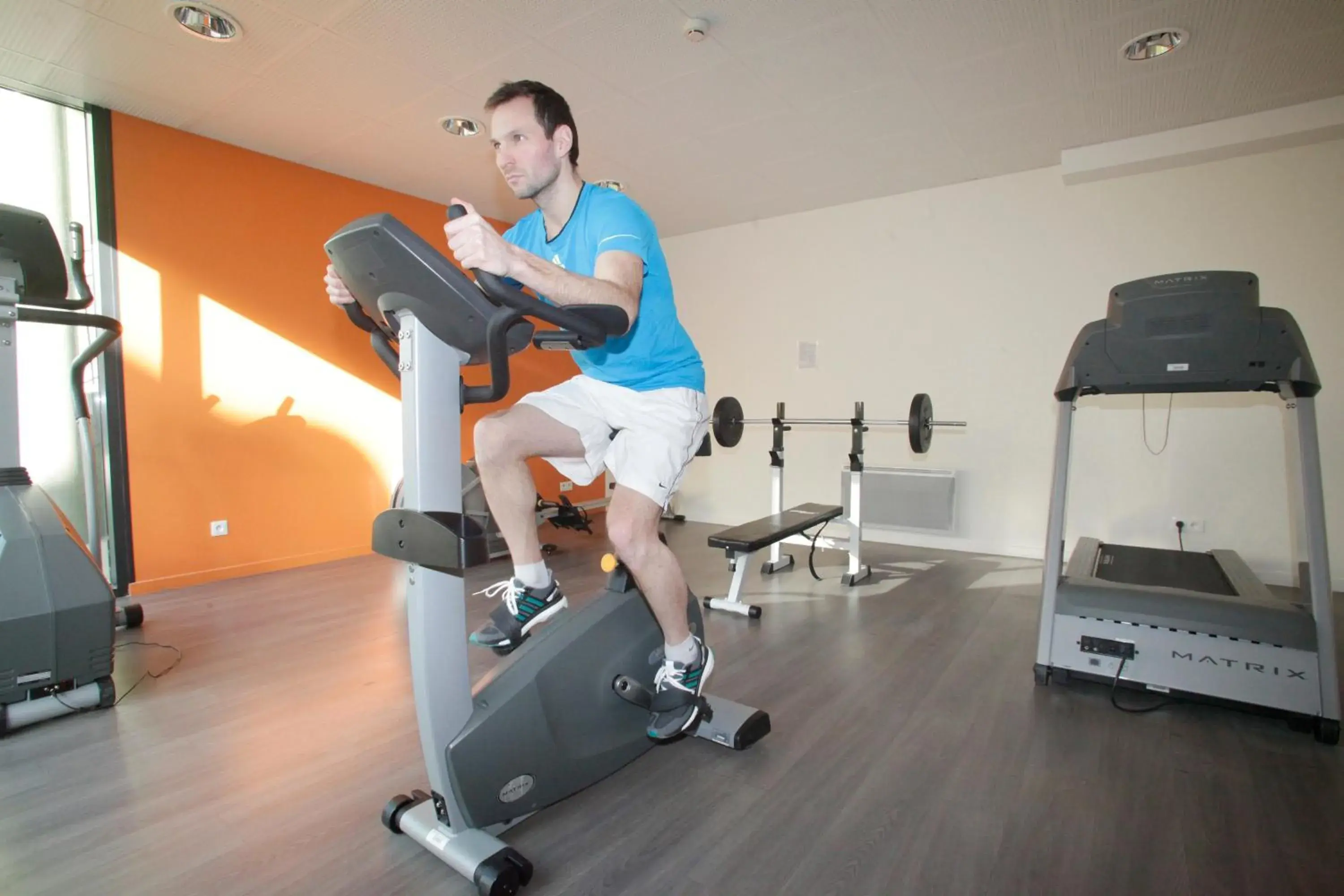 Fitness centre/facilities in Appart Hotel Odalys City Tours Le Jardin des Lettres Fitness centre/facilities in Appart Hotel Odalys City Tours Le Jardin des Lettres