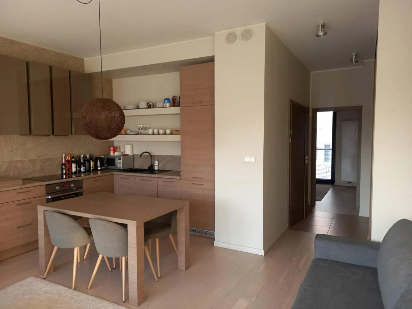 Kitchen or kitchenette in Apartment with an Amazing View