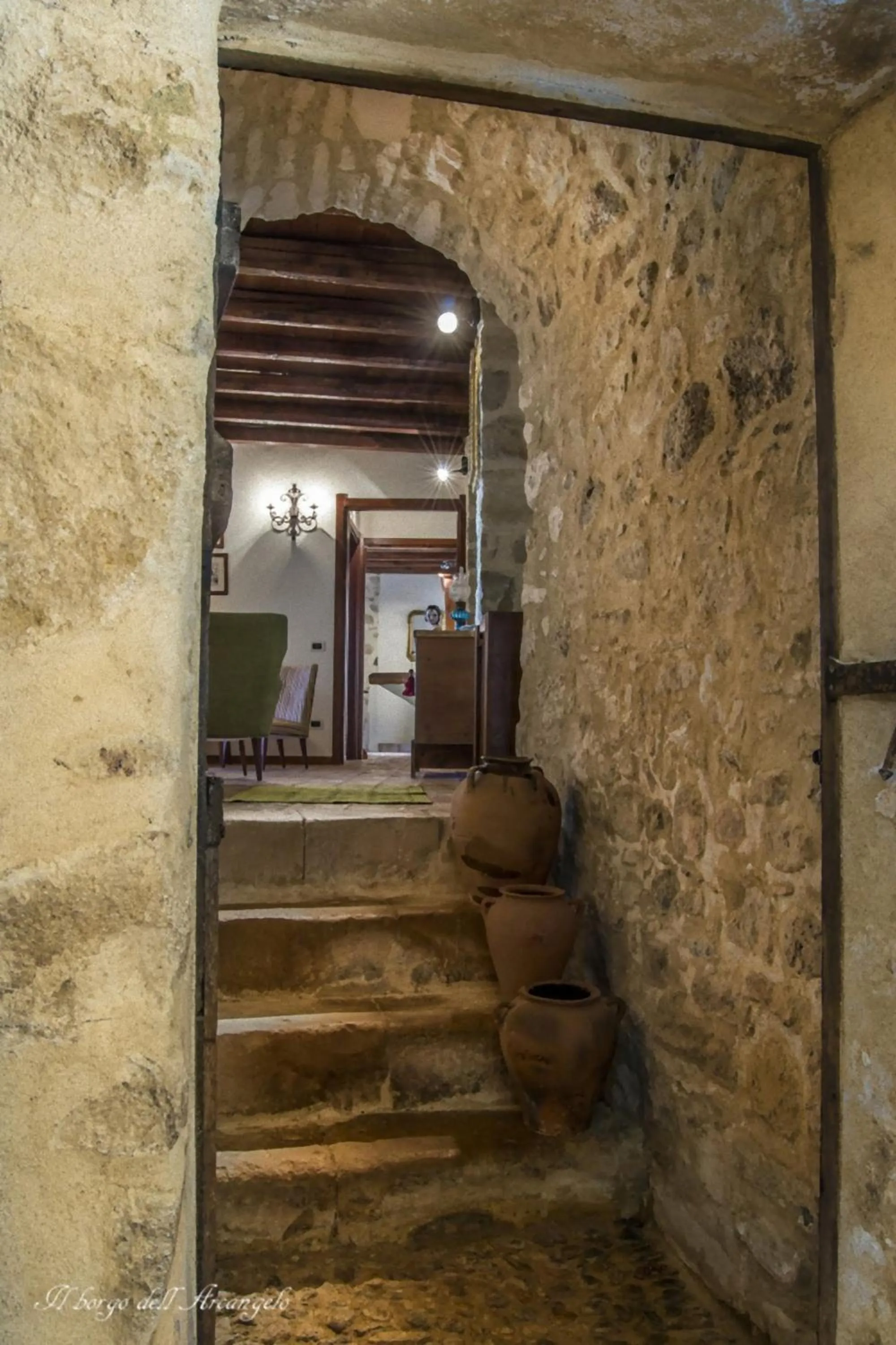 Living room in Il Borgo dell'Arcangelo