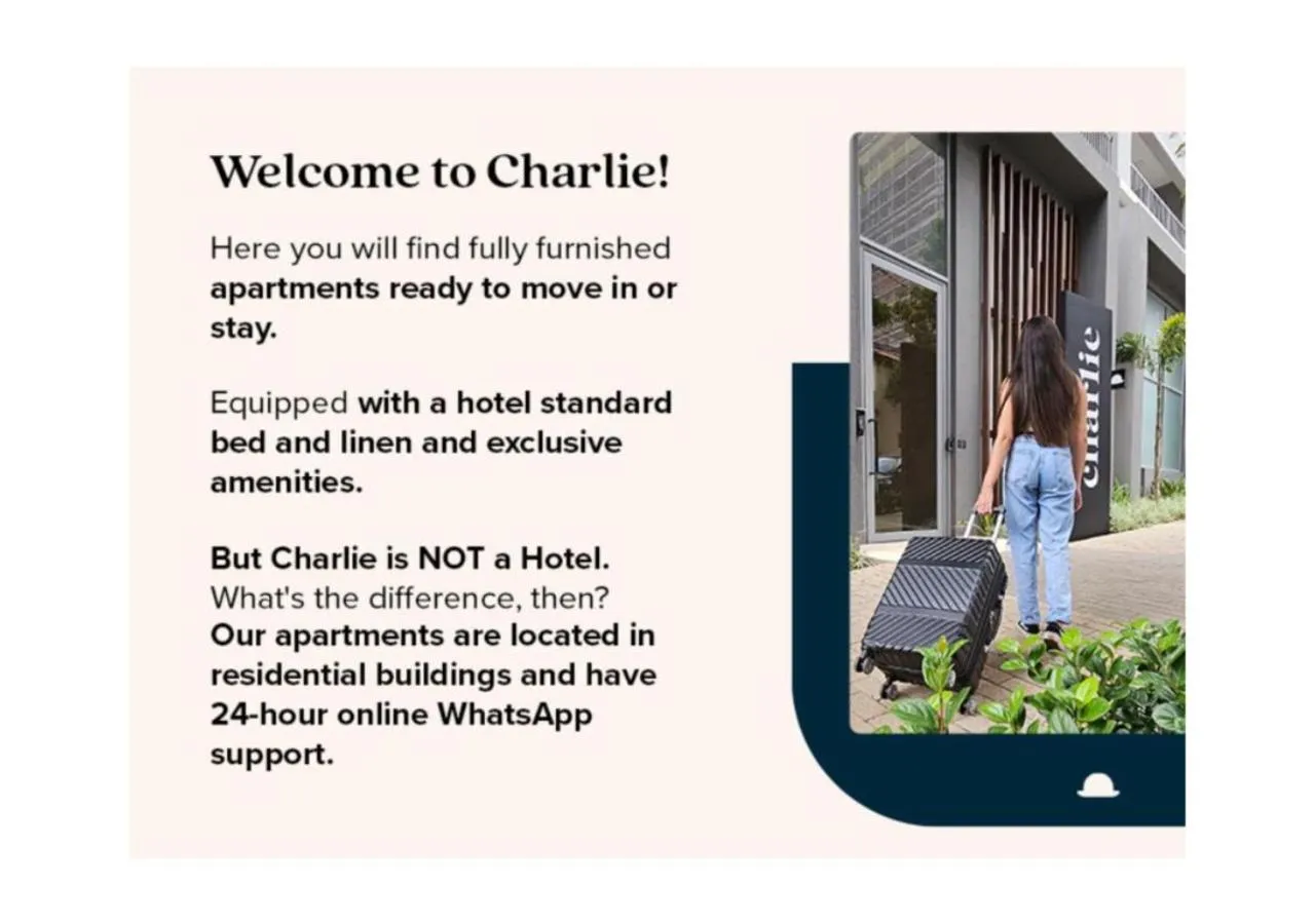 Text overlay in Charlie The Arch Moinhos