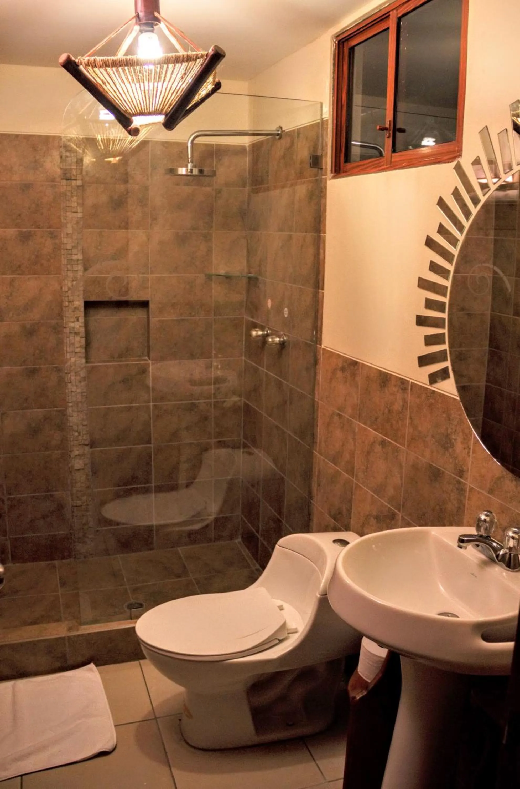 Bathroom in Nativa Bambu Ecolodge