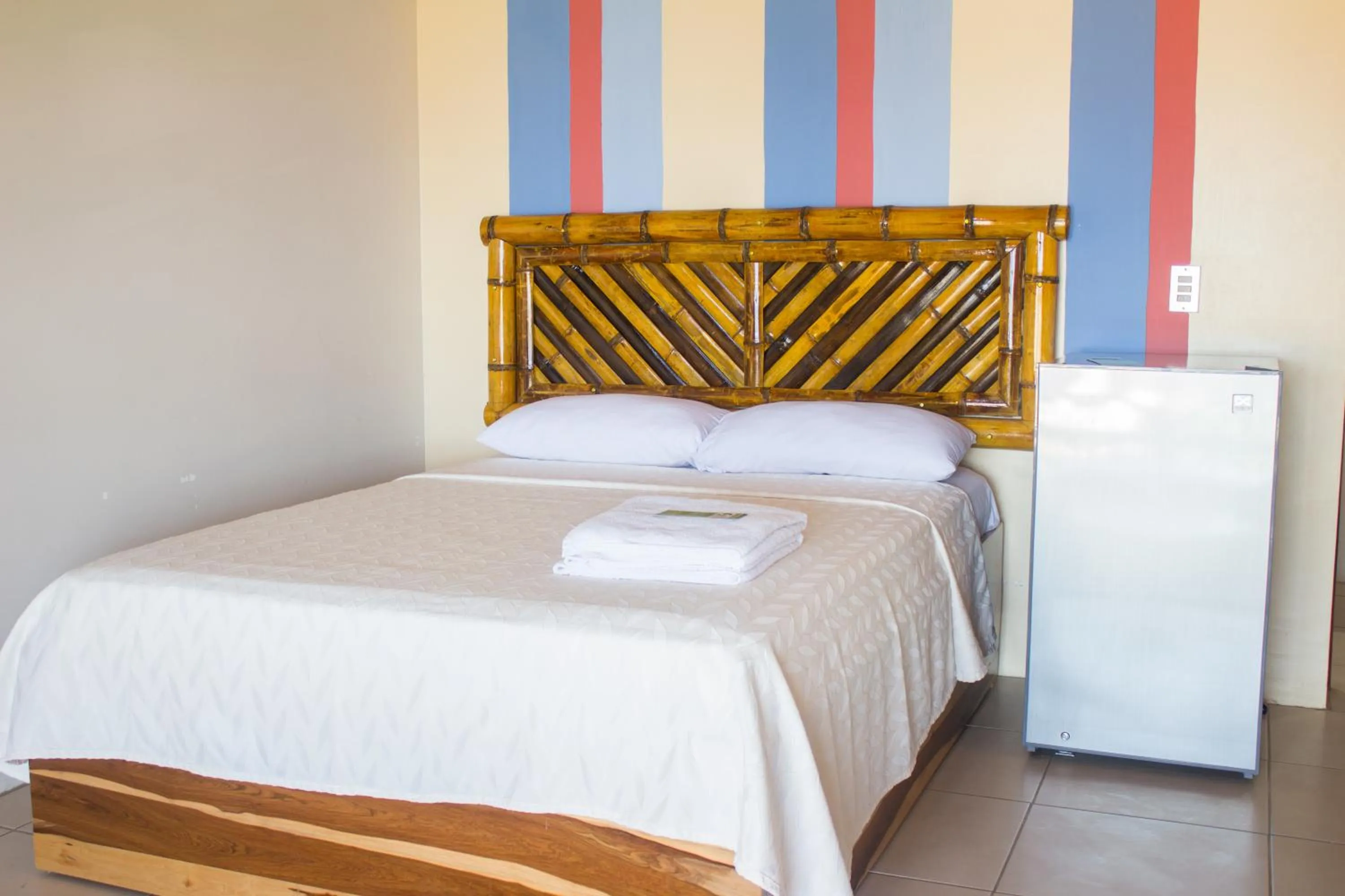 Bed in Nativa Bambu Ecolodge