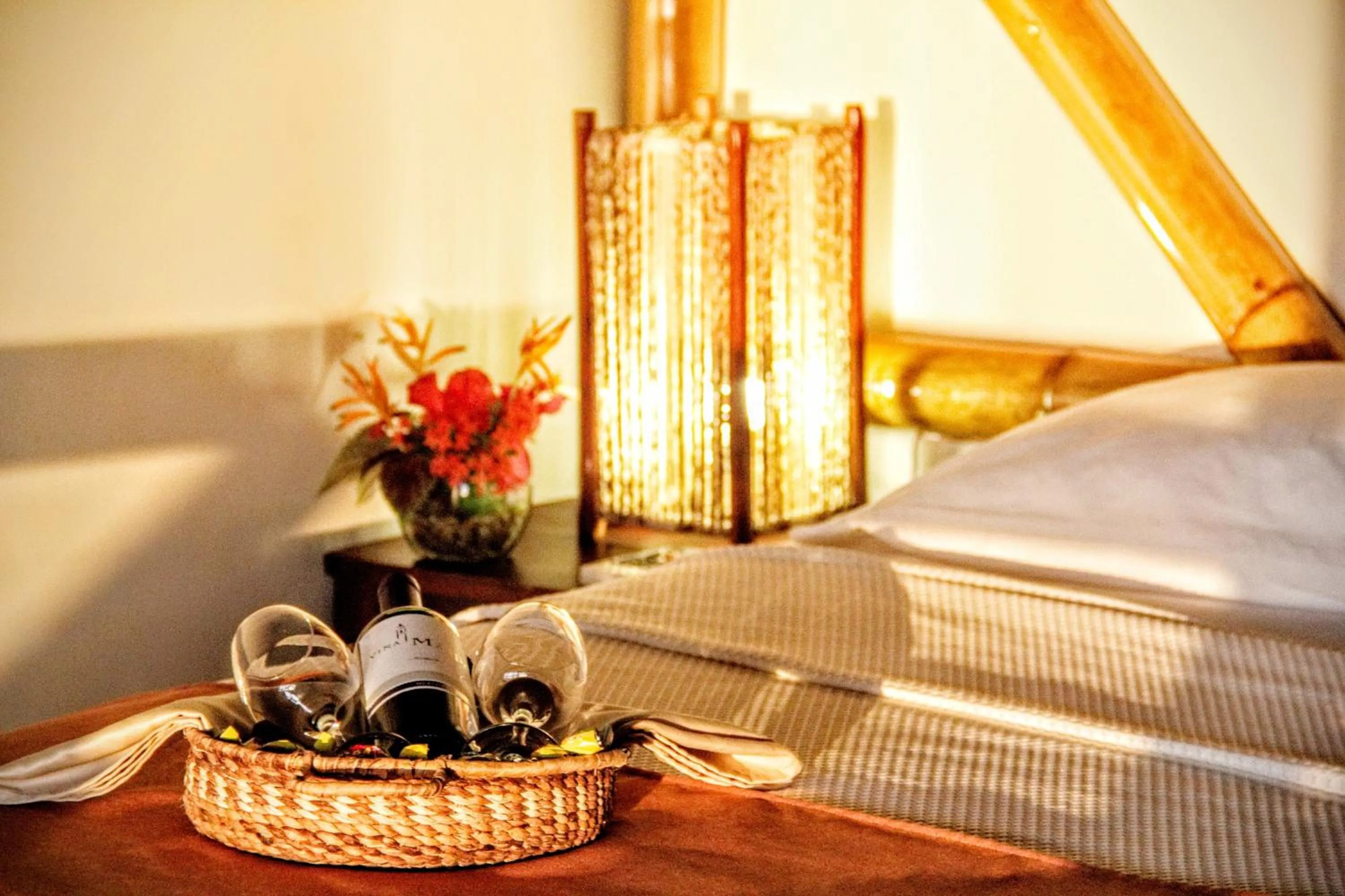 Food close-up in Nativa Bambu Ecolodge