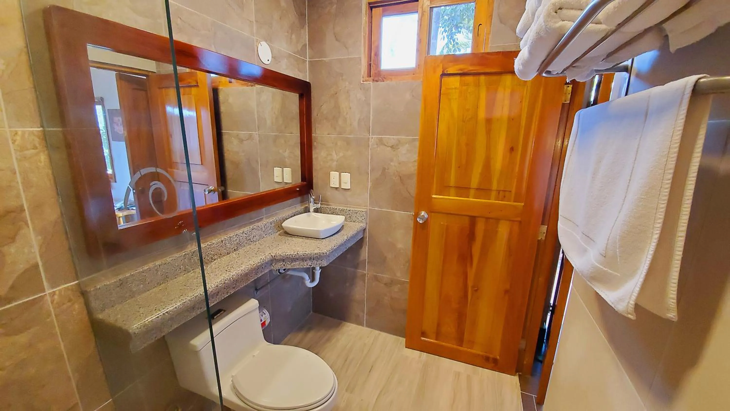 Bathroom in Nativa Bambu Ecolodge