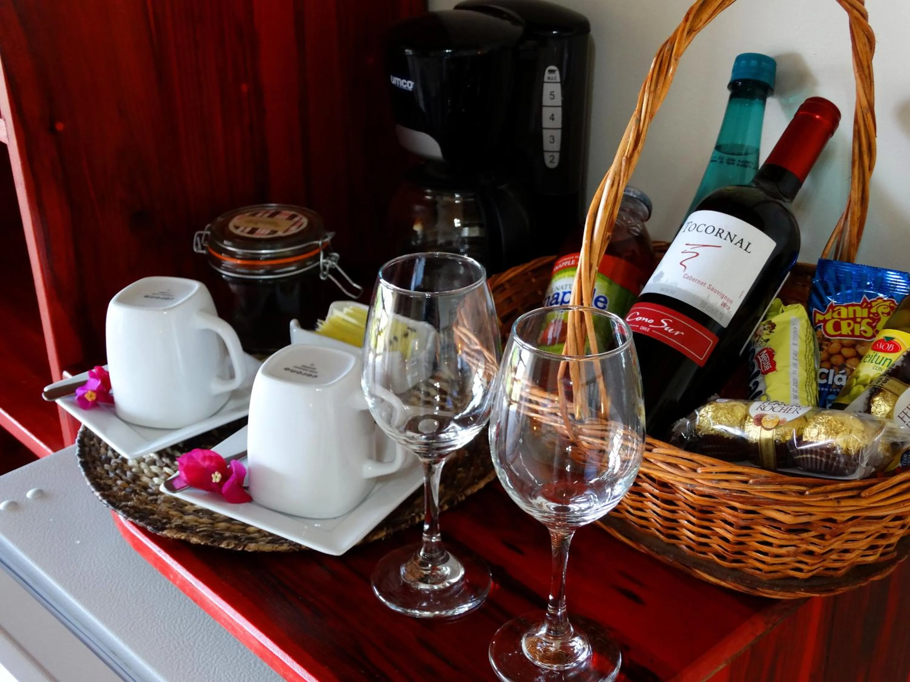 Food close-up in Nativa Bambu Ecolodge