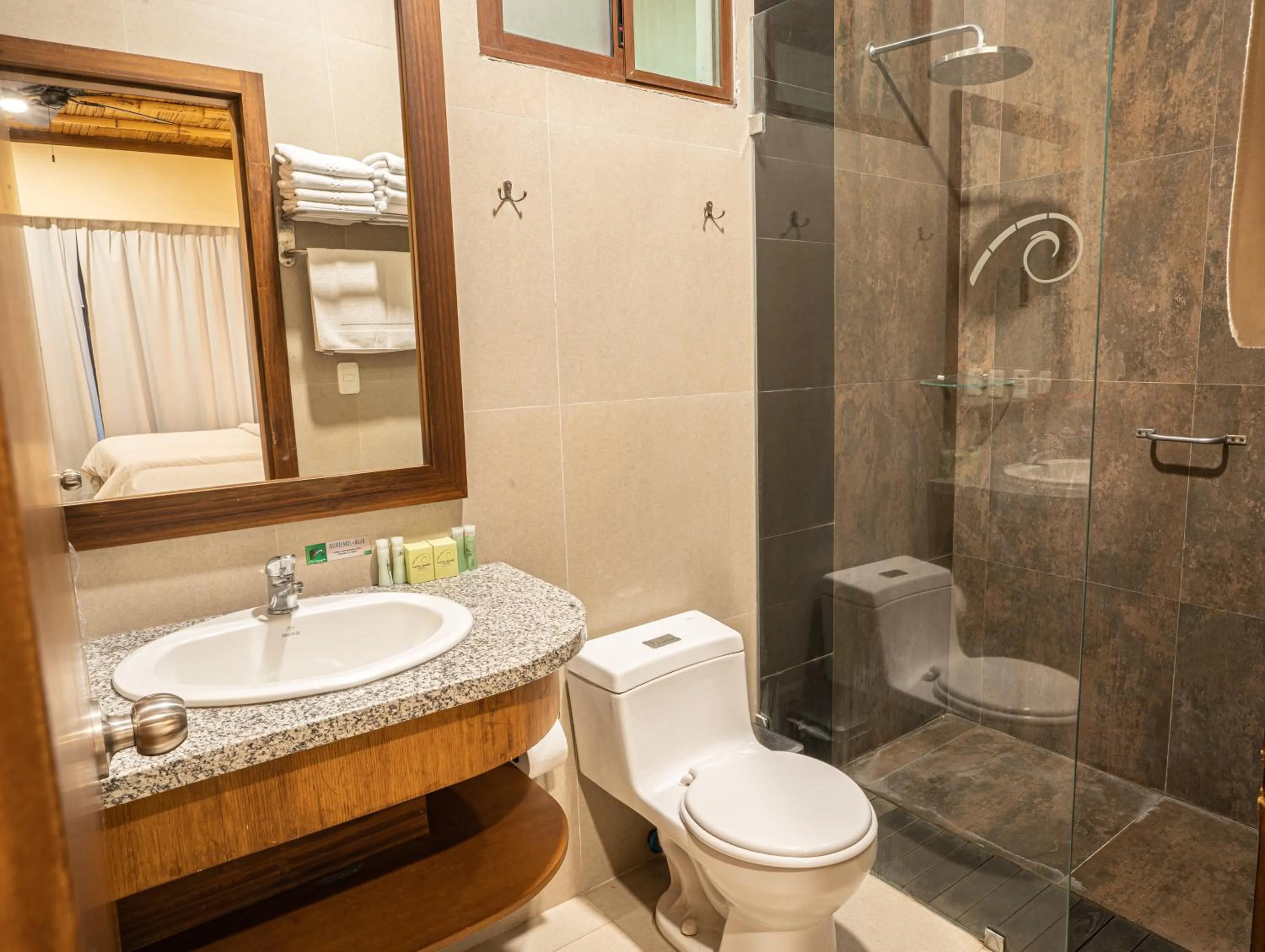 Bathroom in Nativa Bambu Ecolodge