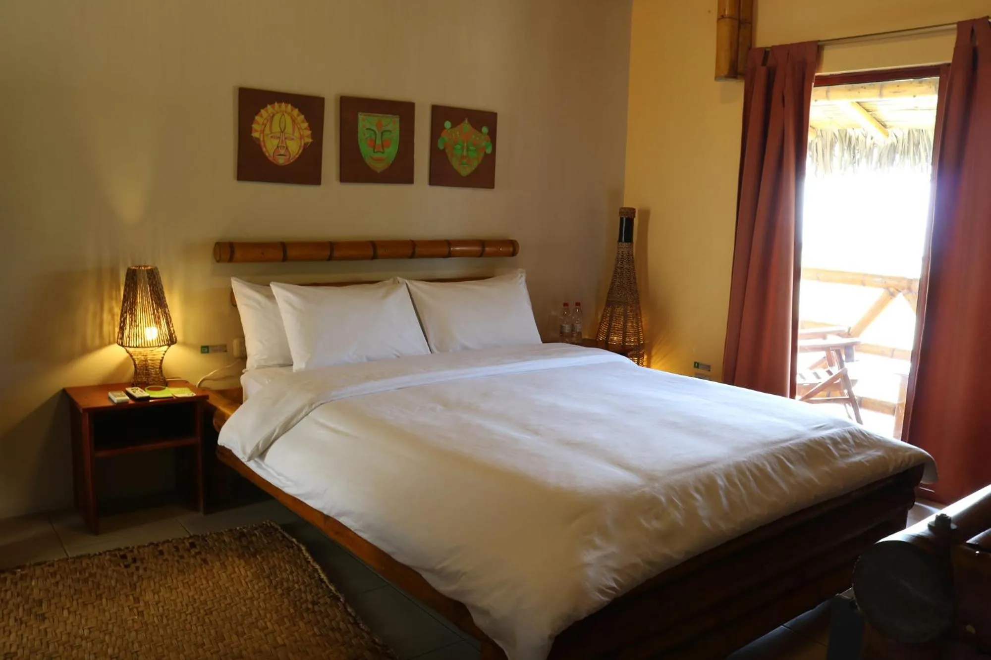 Decorative detail in Nativa Bambu Ecolodge