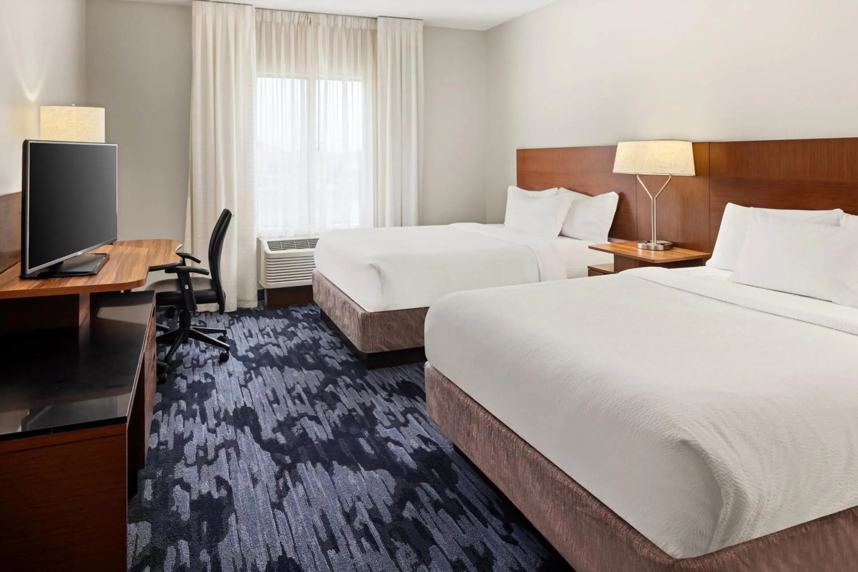 Queen Room with Two Queen Beds - Hearing Accessible in Fairfield Inn & Suites by Marriott Waterloo Cedar Falls Queen Room with Two Queen Beds - Hearing Accessible in Fairfield Inn & Suites by Marriott Waterloo Cedar Falls