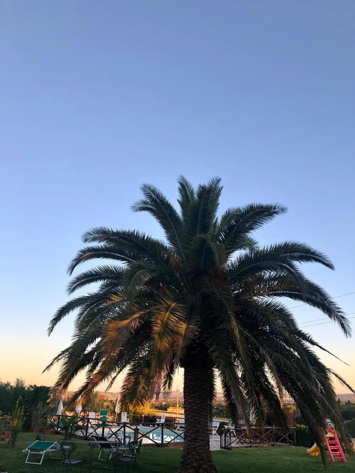 Garden view in Fontebella