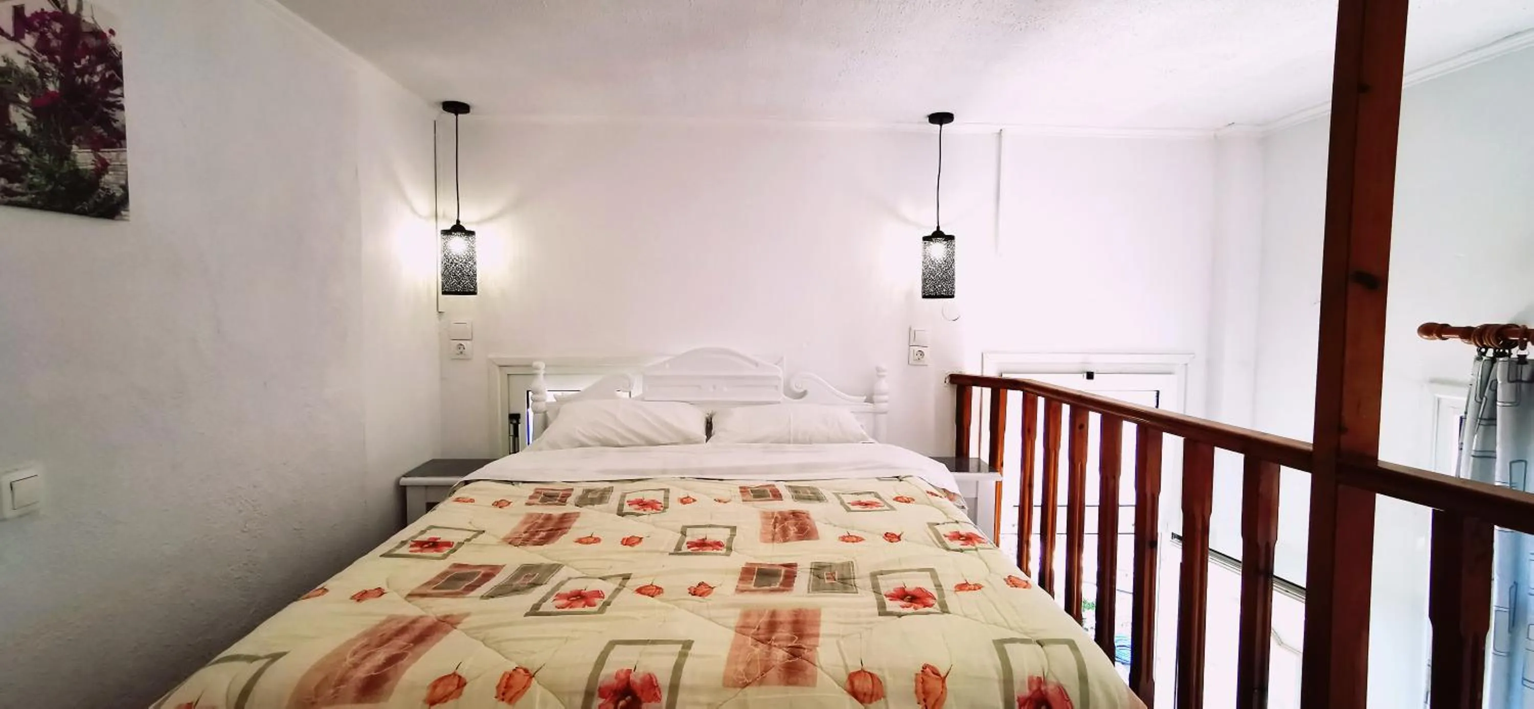 Bed in Anthis Studios