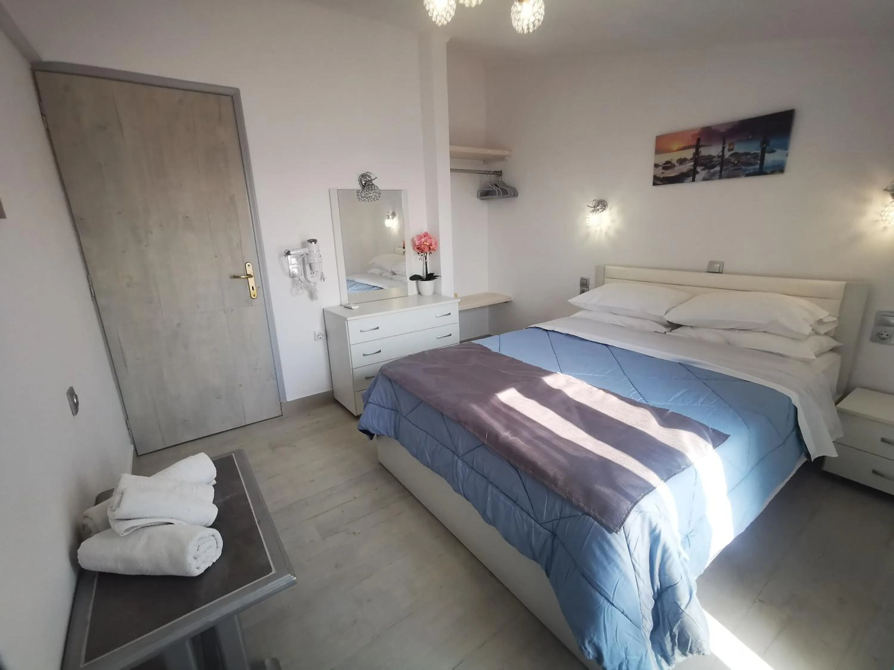 Bed in Anthis Studios