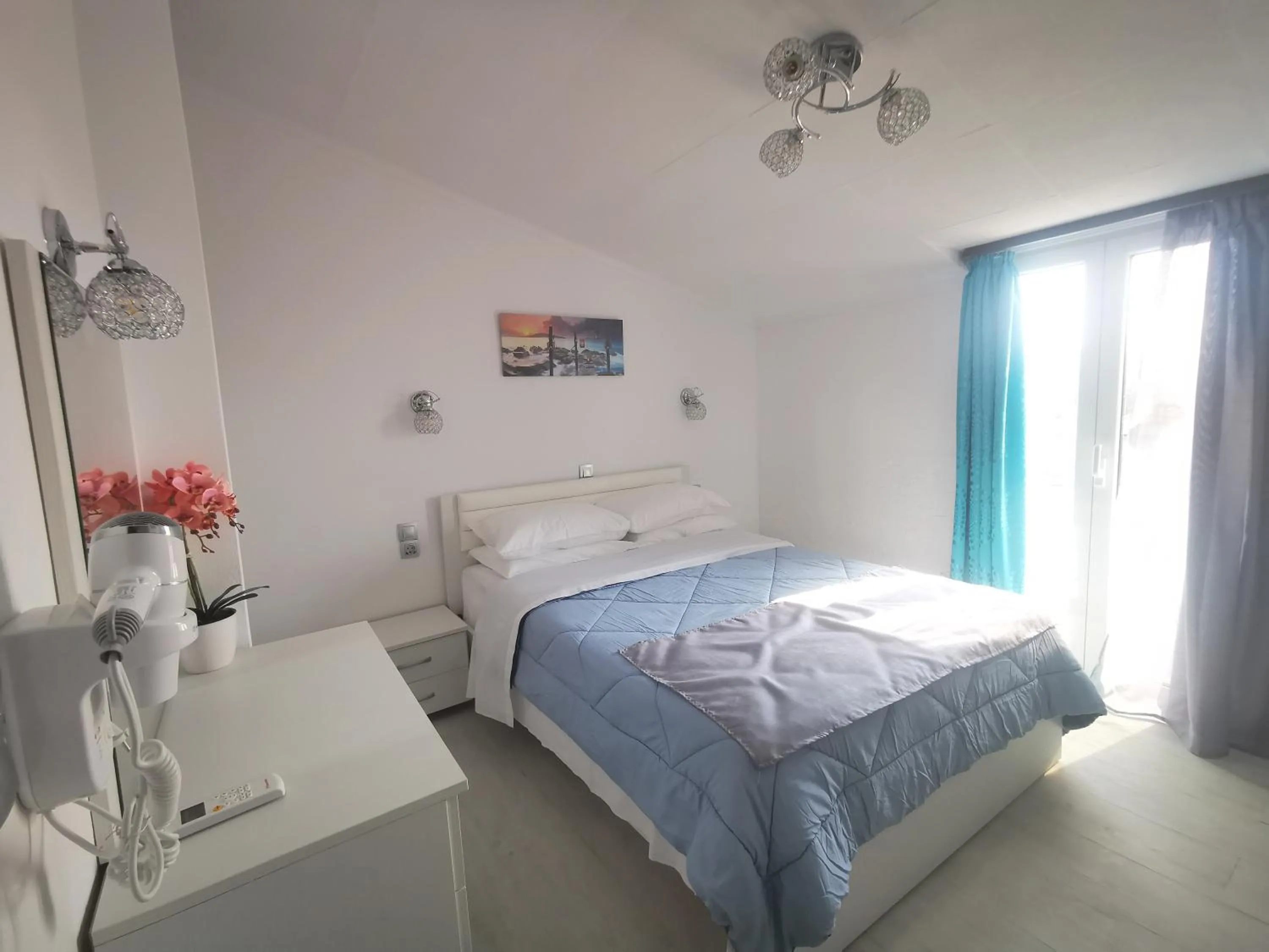 Bed in Anthis Studios