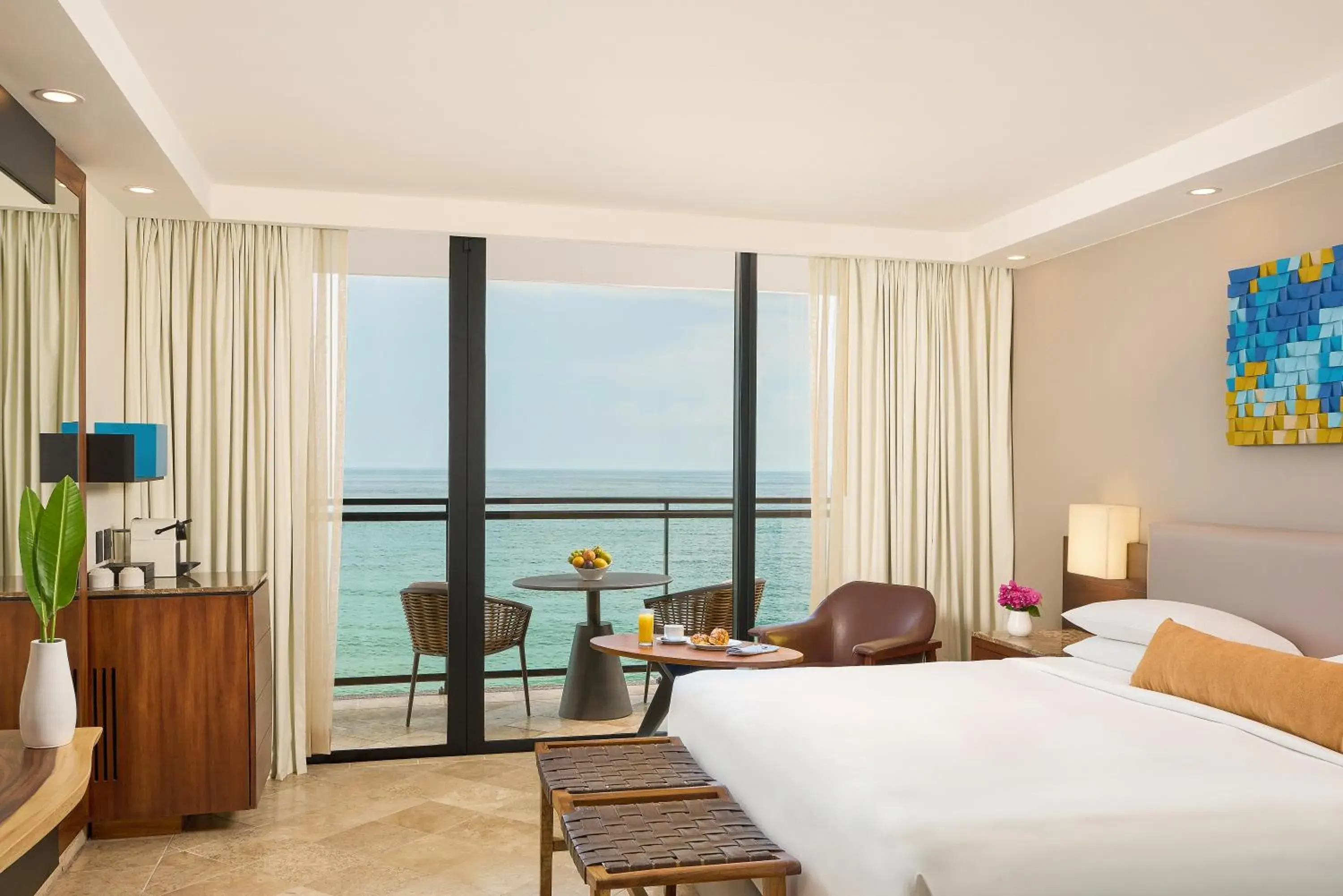 Bed in Hyatt Ziva Puerto Vallarta - All Inclusive Bed in Hyatt Ziva Puerto Vallarta - All Inclusive