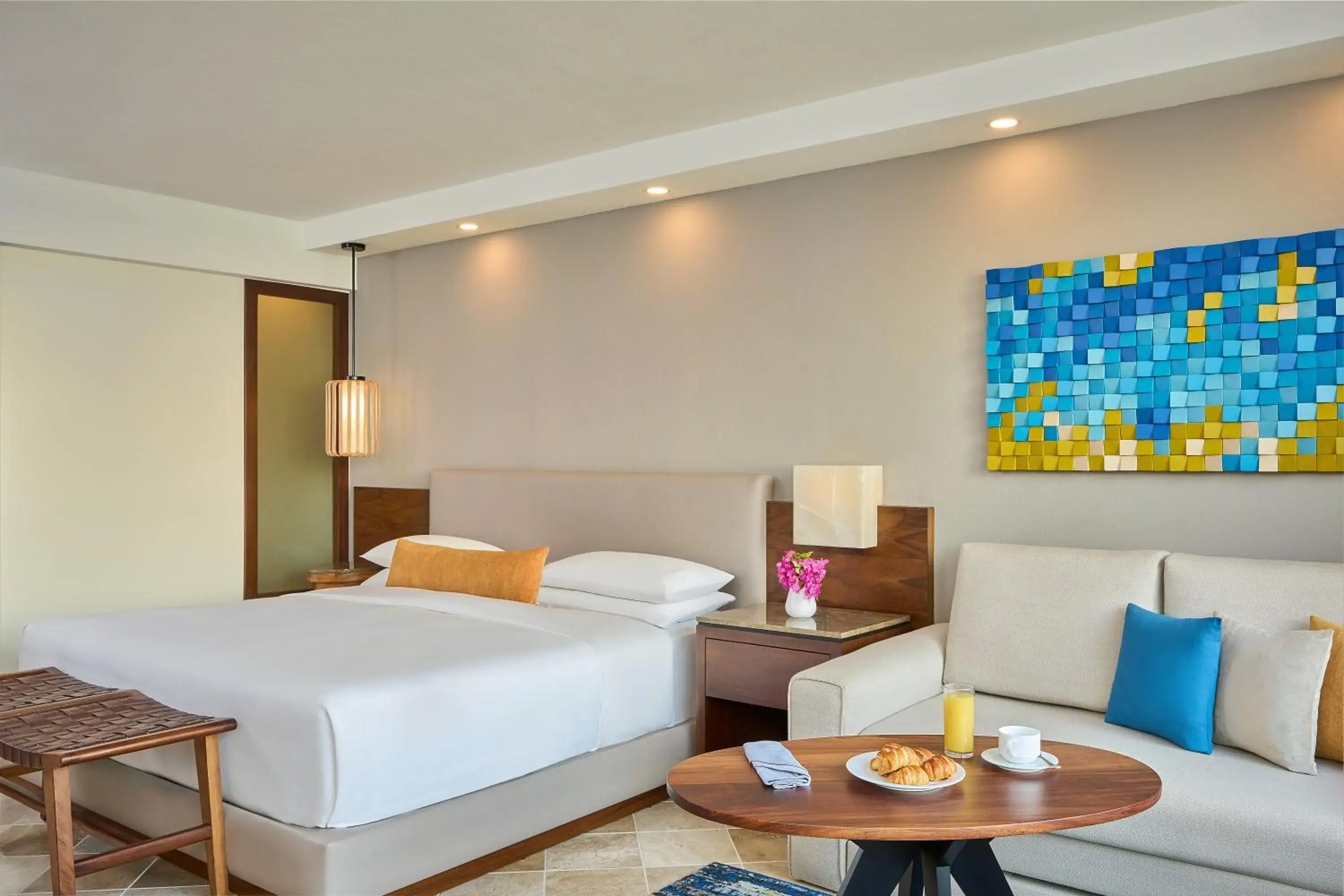 Bed in Hyatt Ziva Puerto Vallarta - All Inclusive Bed in Hyatt Ziva Puerto Vallarta - All Inclusive