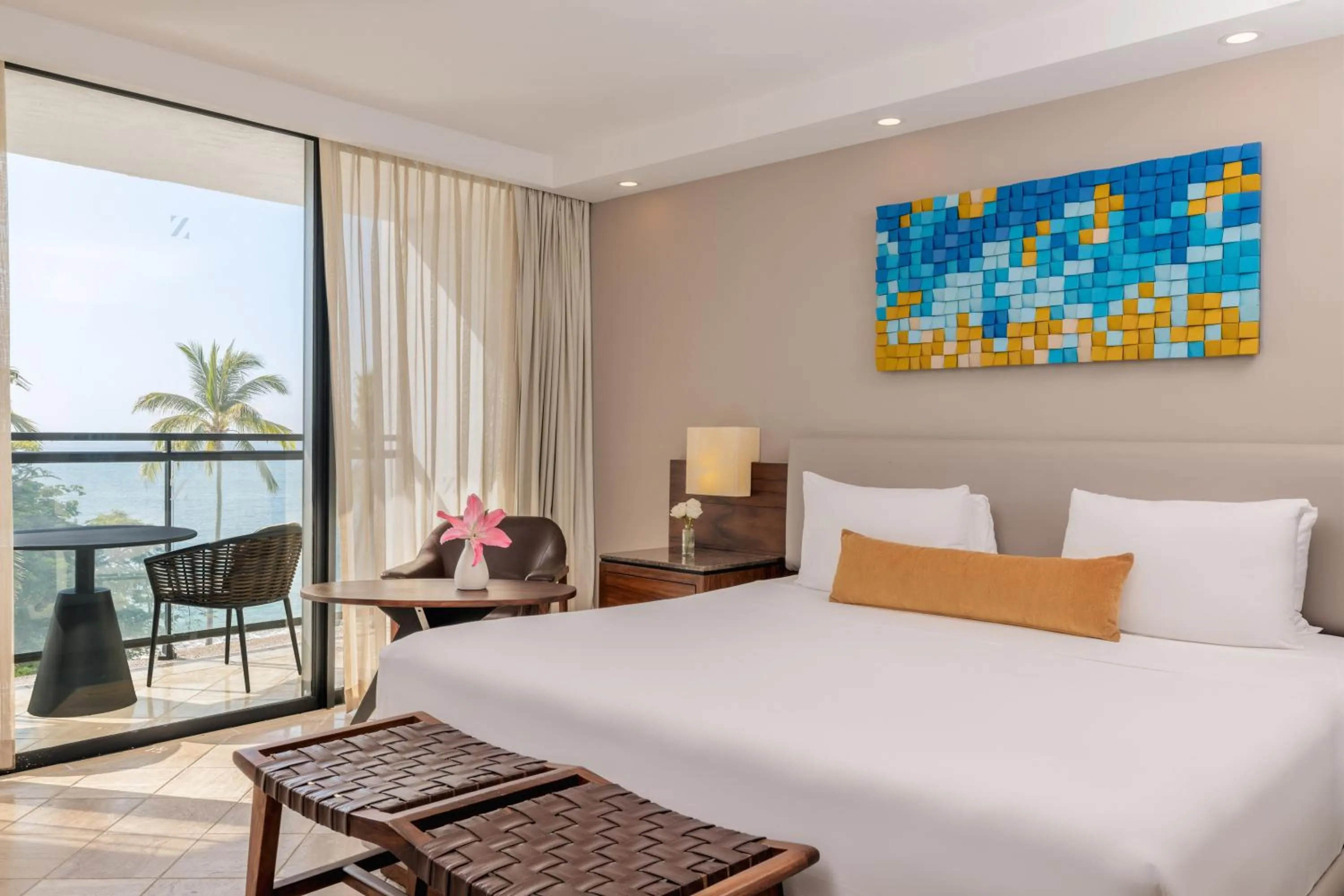 Bed in Hyatt Ziva Puerto Vallarta - All Inclusive