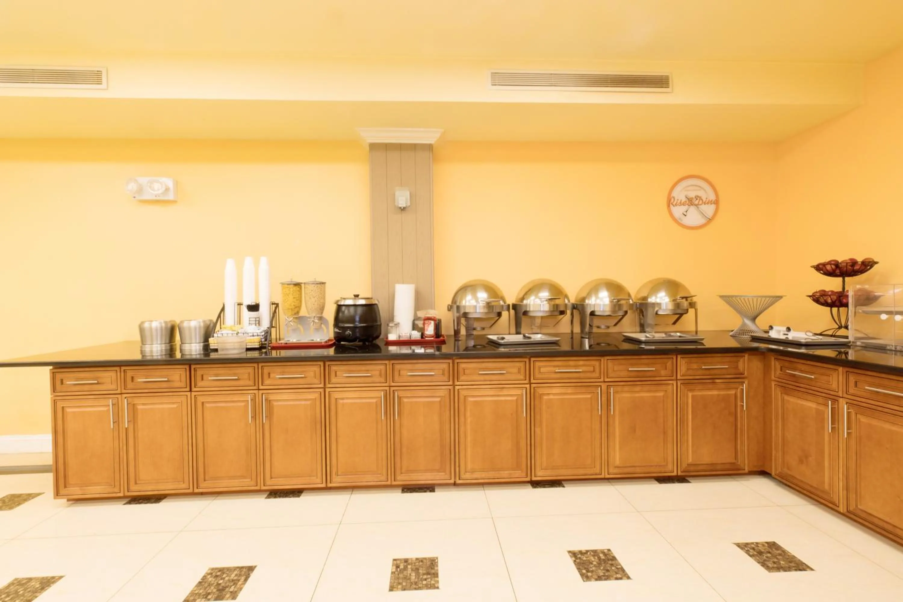 American breakfast in Romana Hotel - NYC