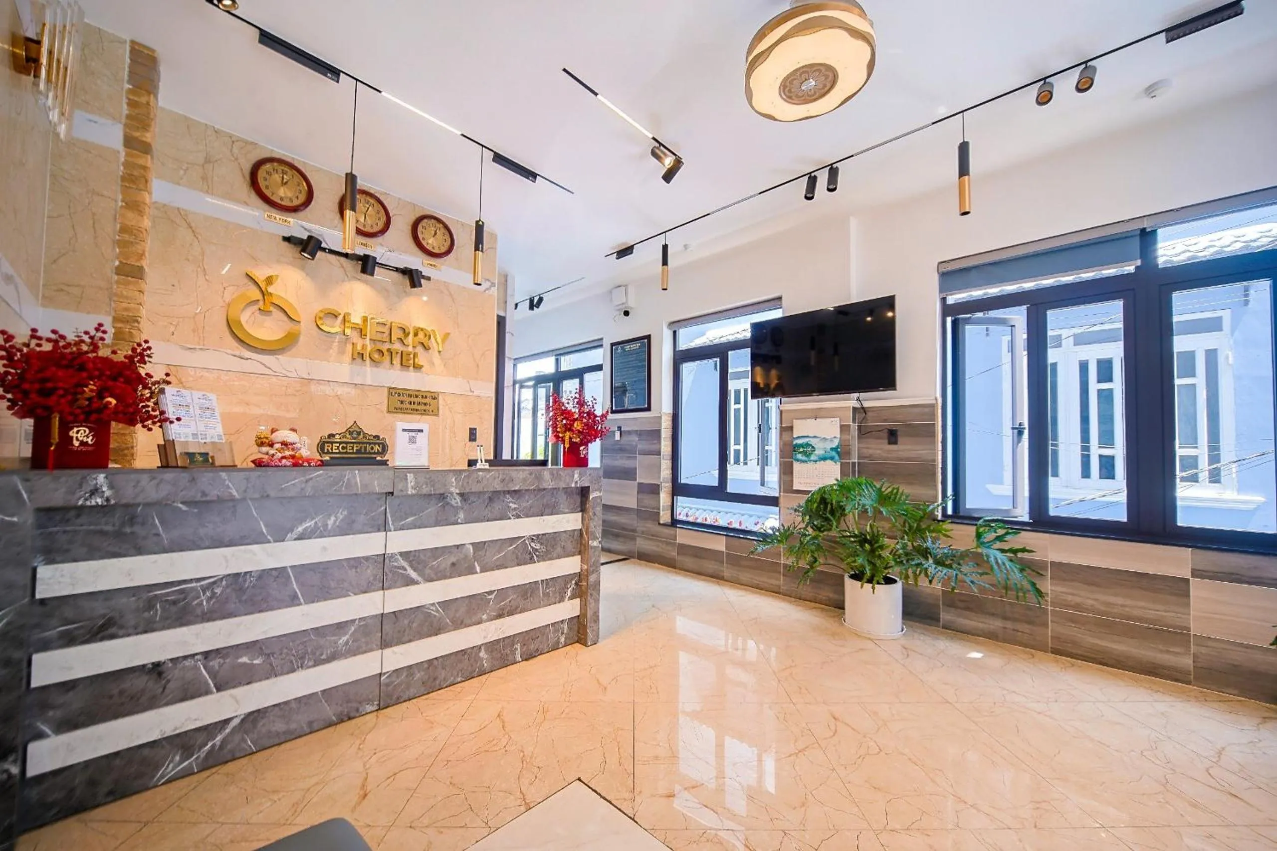Lobby or reception in Cherry Hotel 2 Da Lat