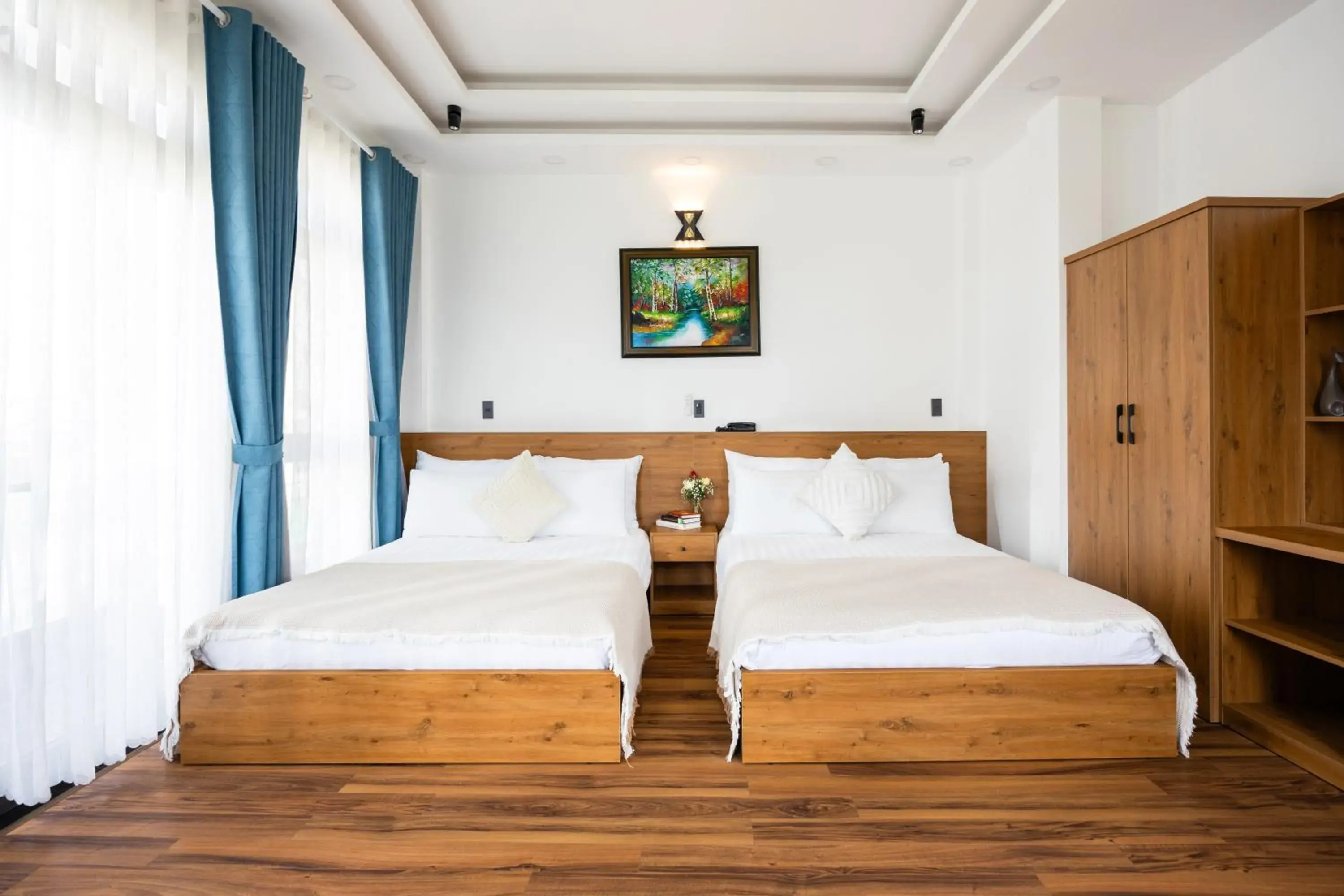 Photo of the whole room, Bed in Cherry Hotel 2 Da Lat Photo of the whole room, Bed in Cherry Hotel 2 Da Lat