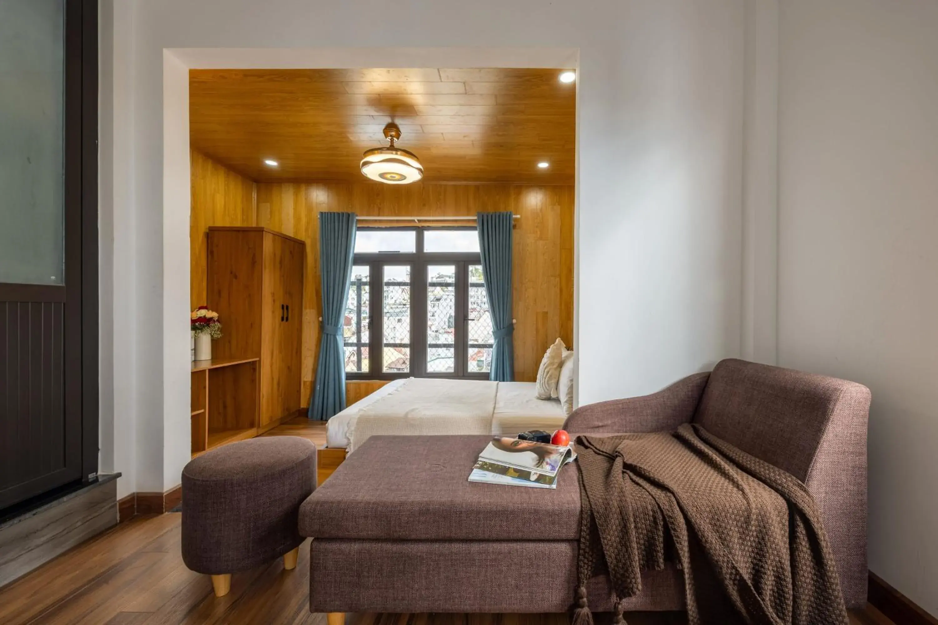 Photo of the whole room, Bed in Cherry Hotel 2 Da Lat Photo of the whole room, Bed in Cherry Hotel 2 Da Lat