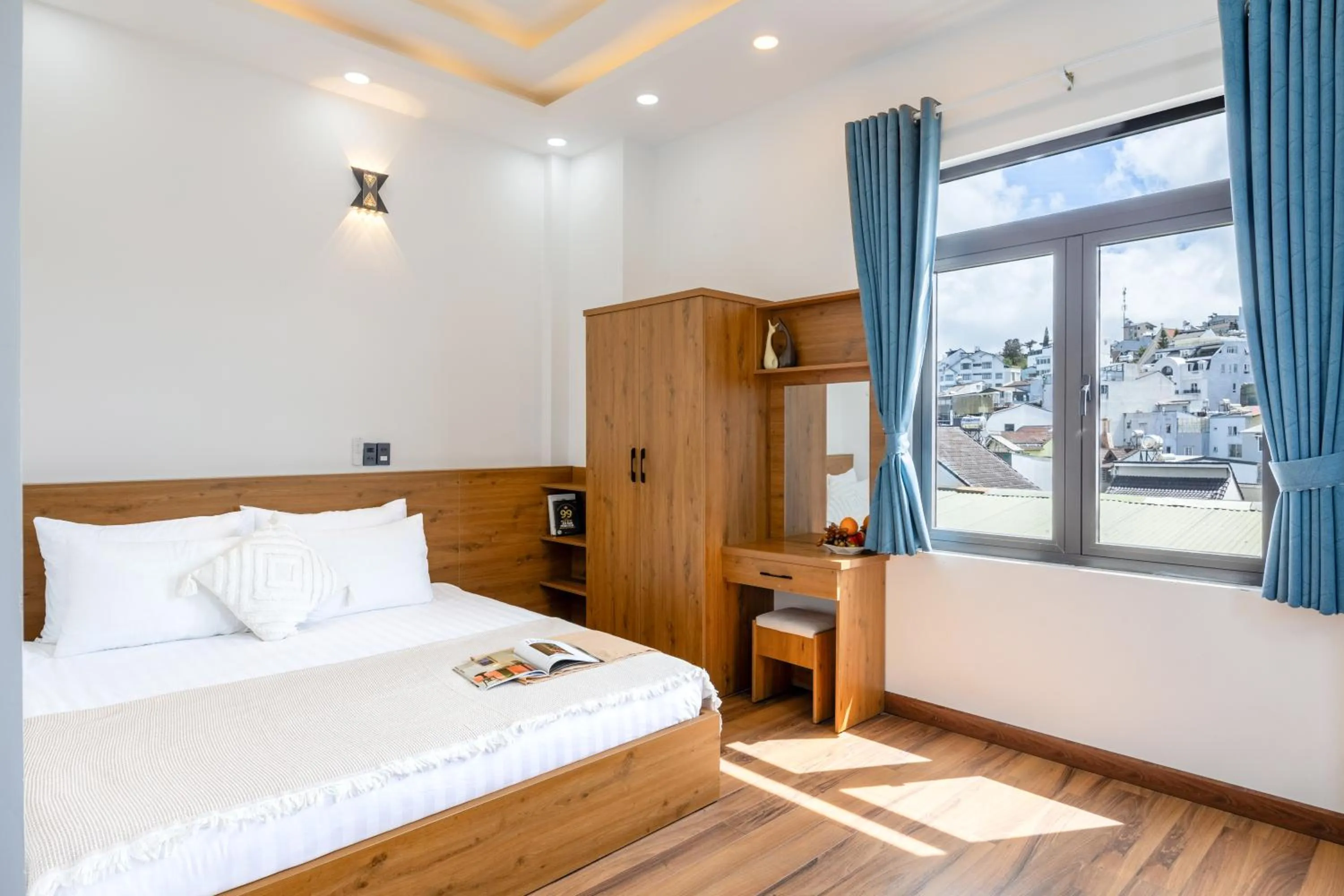 Photo of the whole room, Bed in Cherry Hotel 2 Da Lat