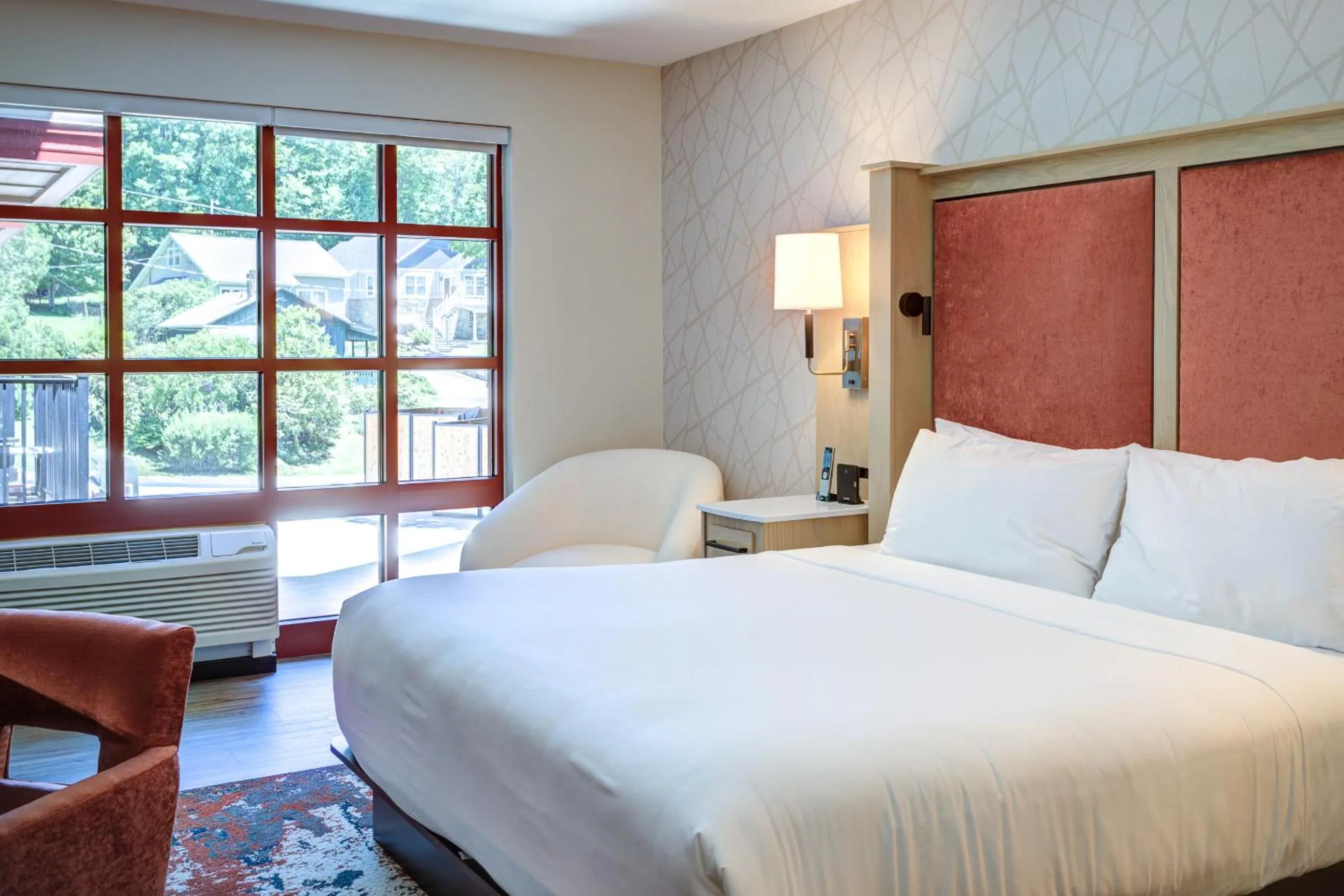 Bed in The Embers Hotel