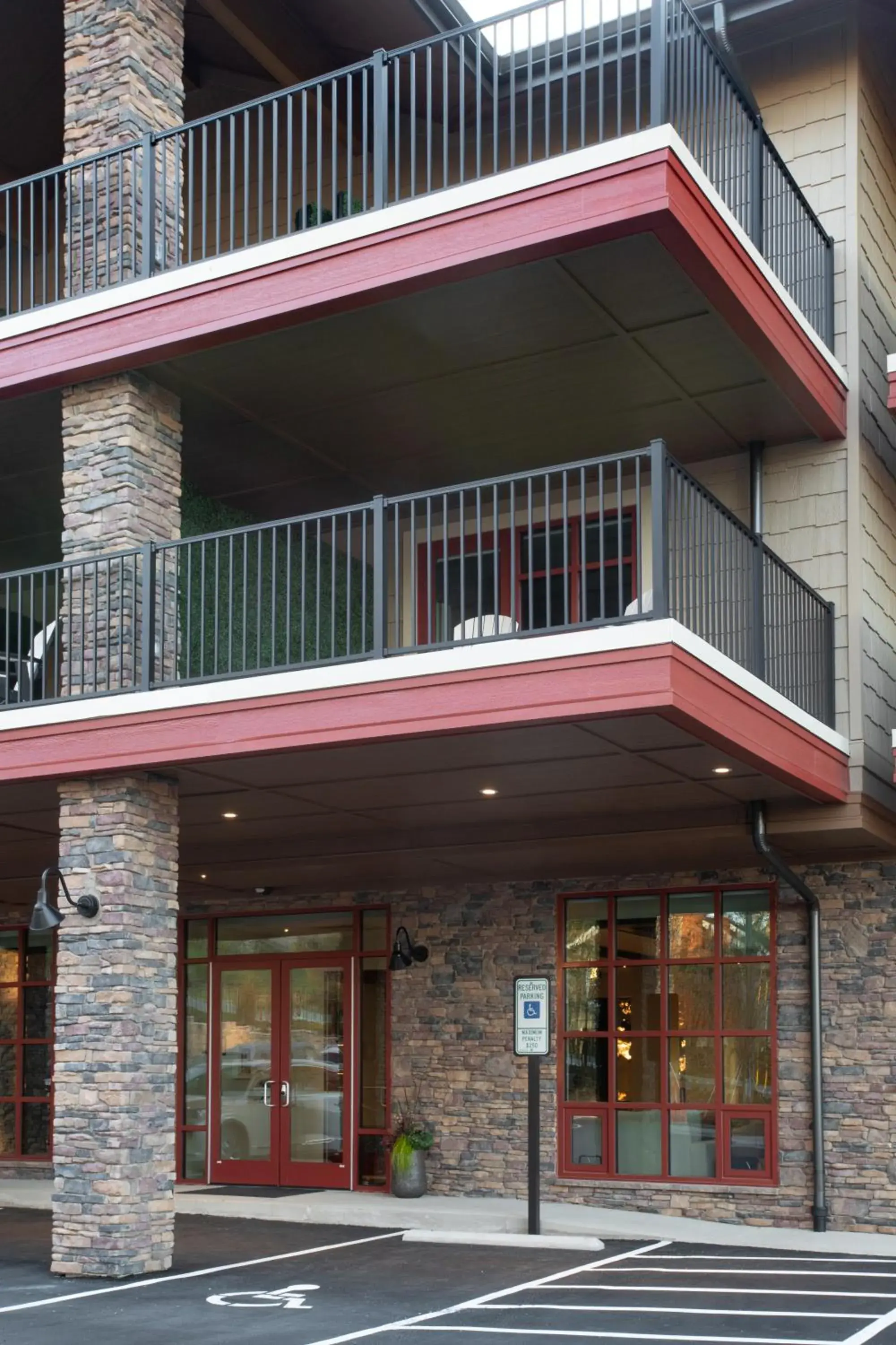 Facade/entrance in The Embers Hotel Facade/entrance in The Embers Hotel