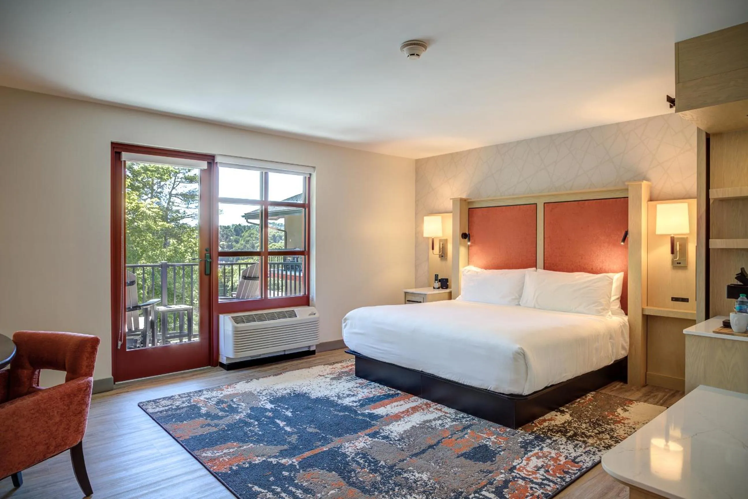 Bed in The Embers Hotel