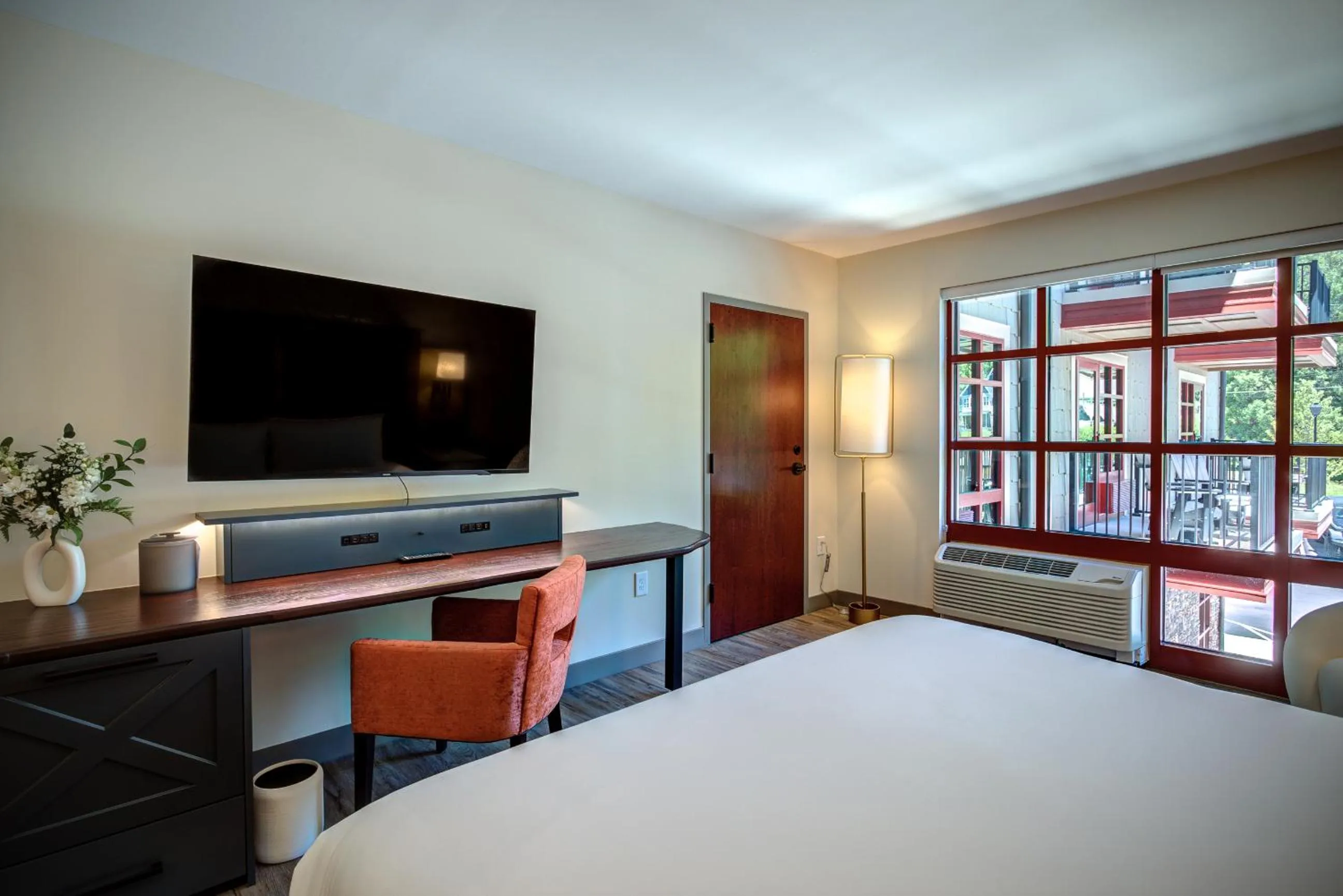 Bed in The Embers Hotel