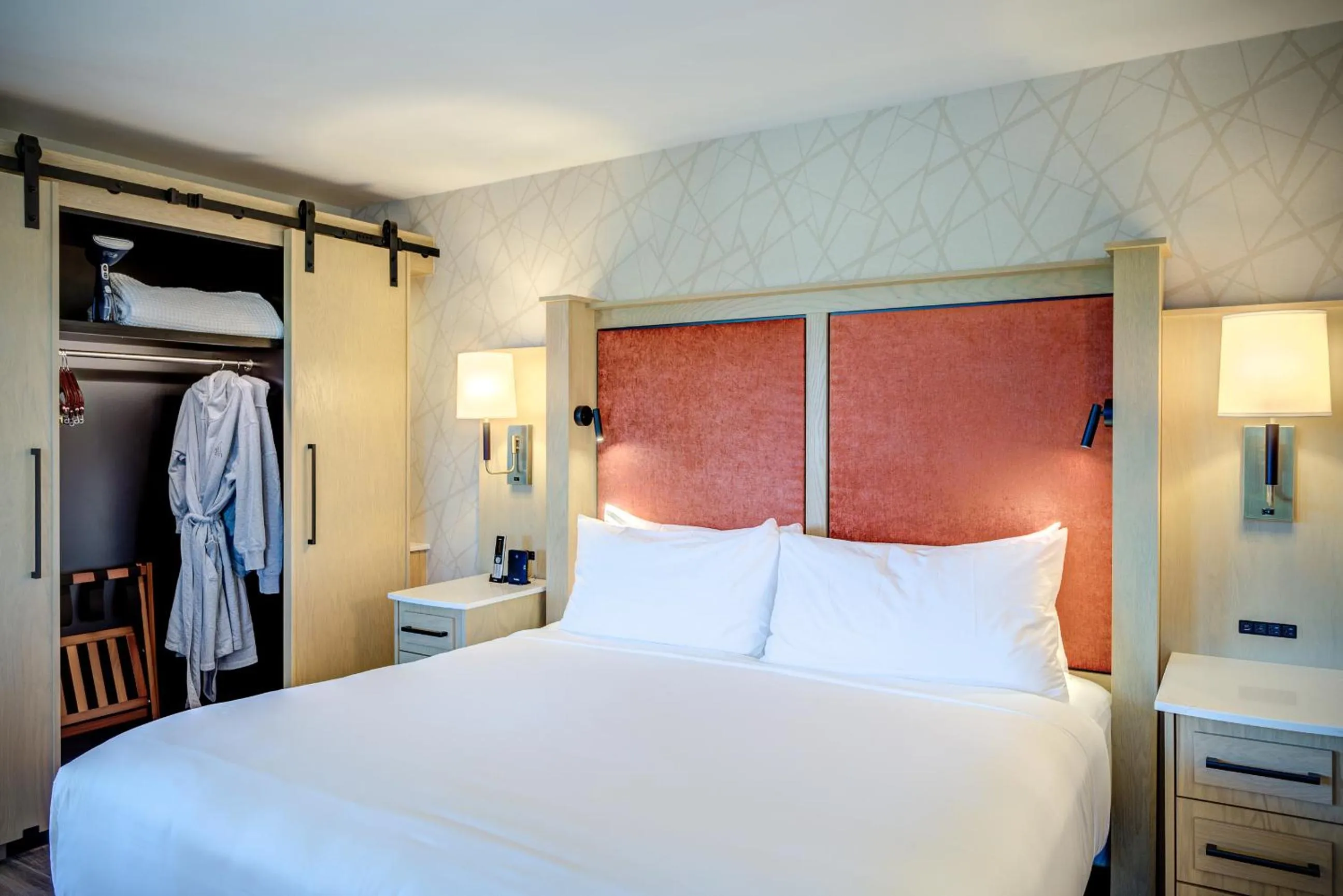 Bed in The Embers Hotel