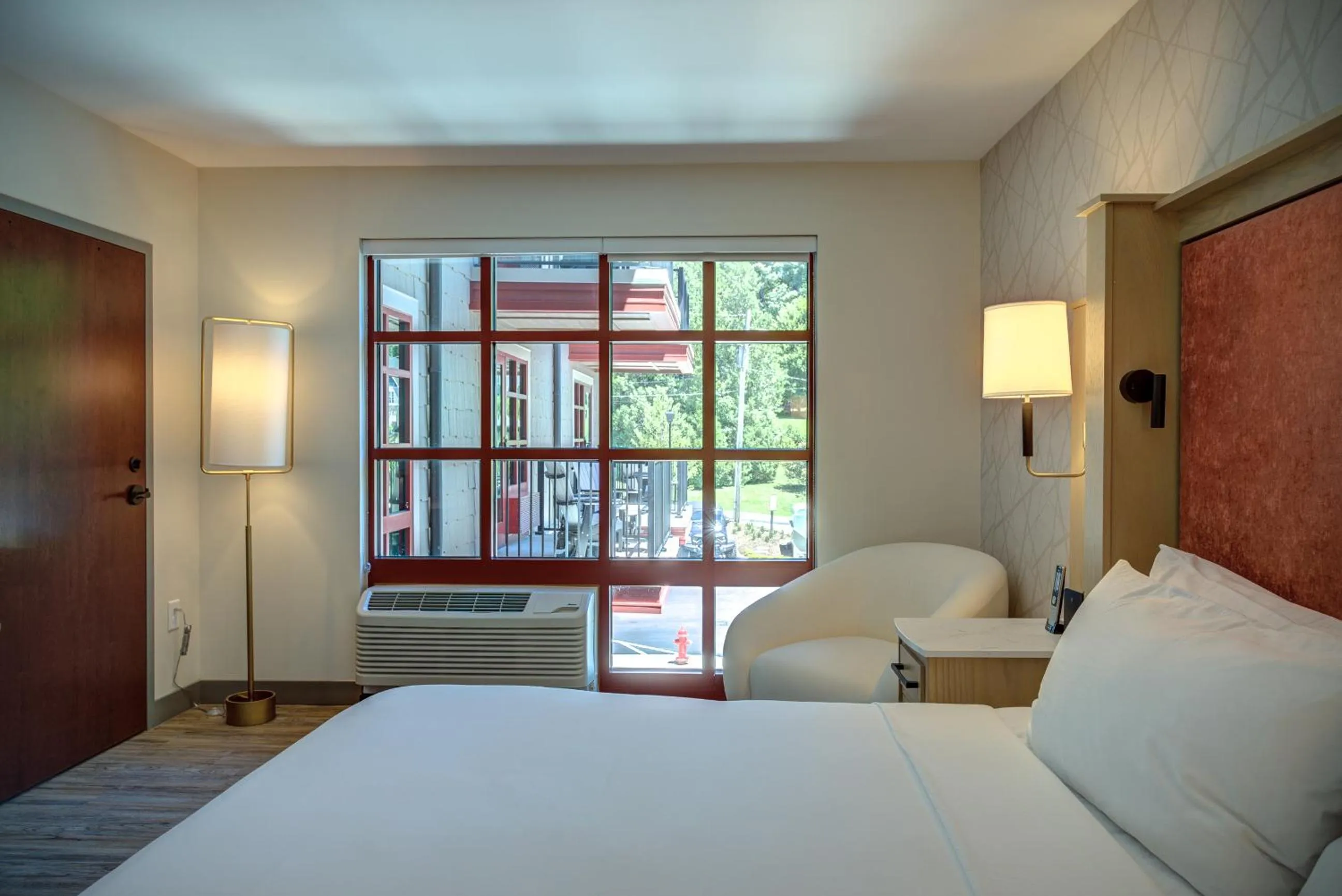 Bed in The Embers Hotel