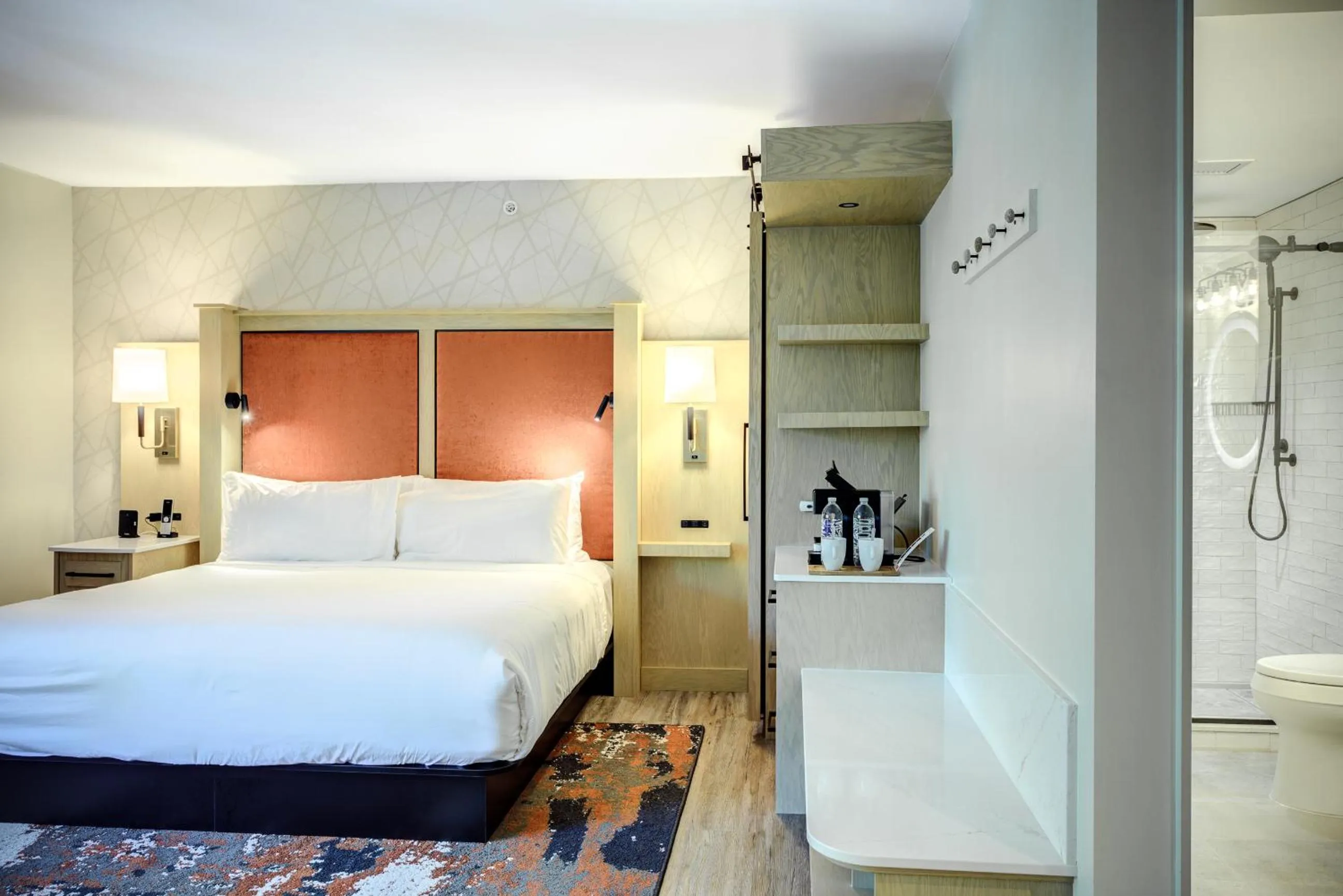 Bed in The Embers Hotel