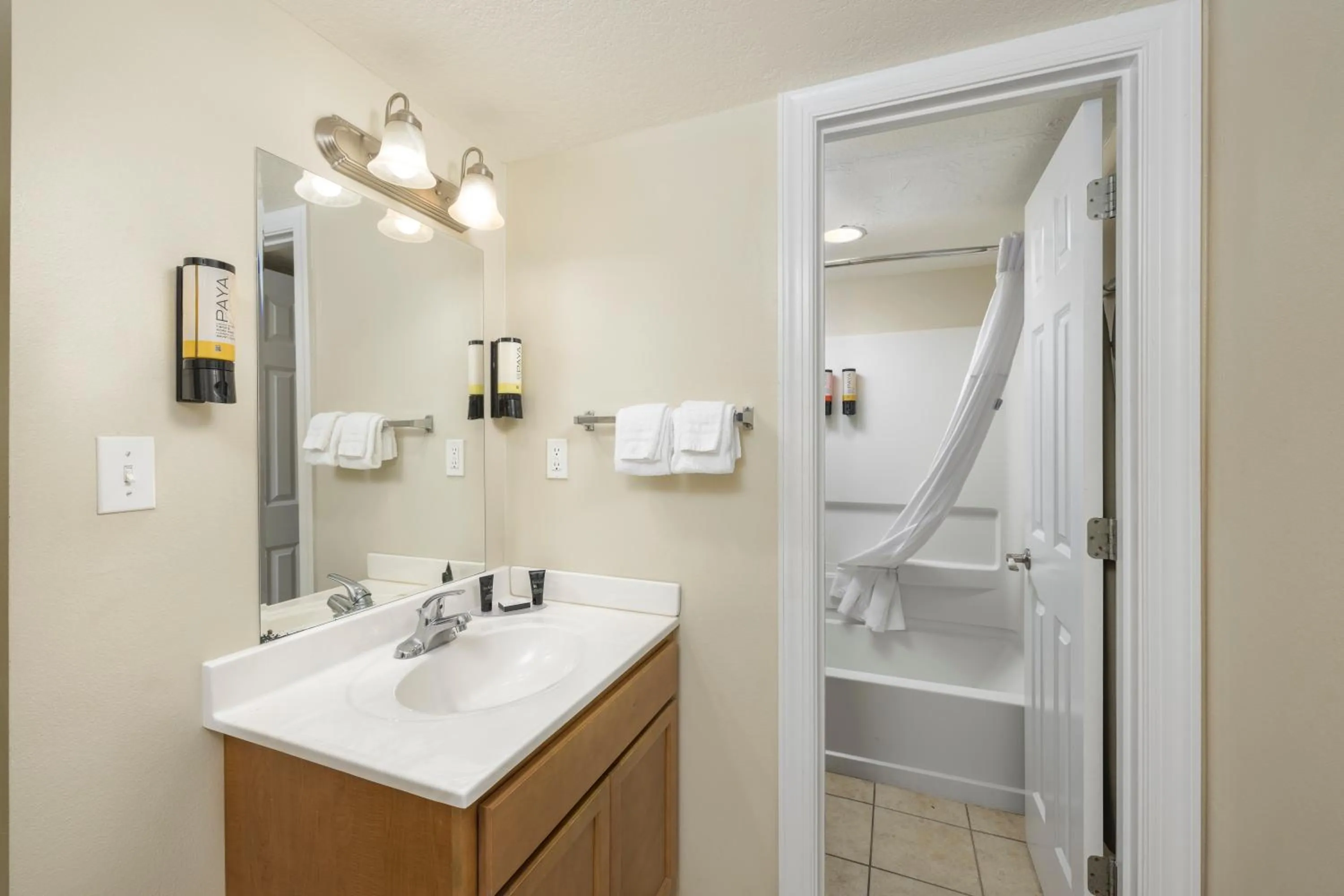 Shower in Beachside Resort Panama City Beach