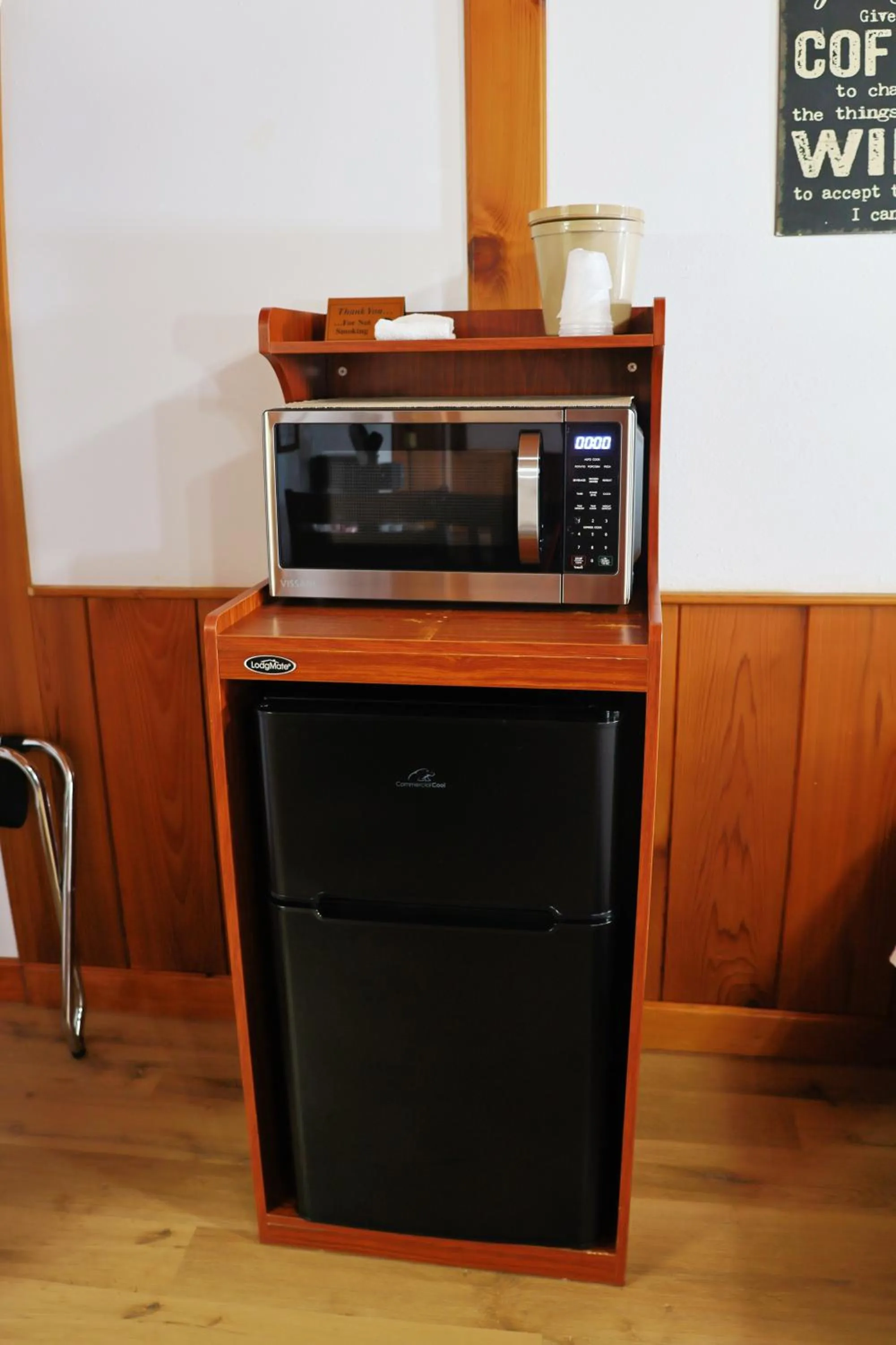 Coffee/tea facilities in Park Motel and Cabins