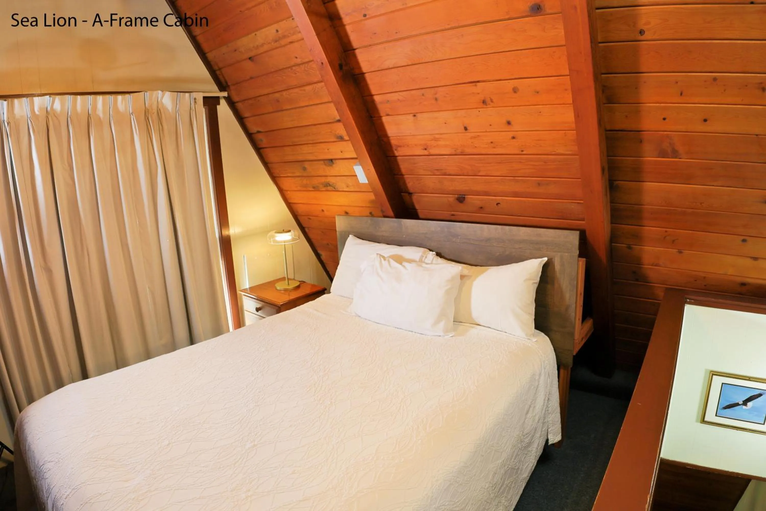 Bedroom, Bed in Park Motel and Cabins