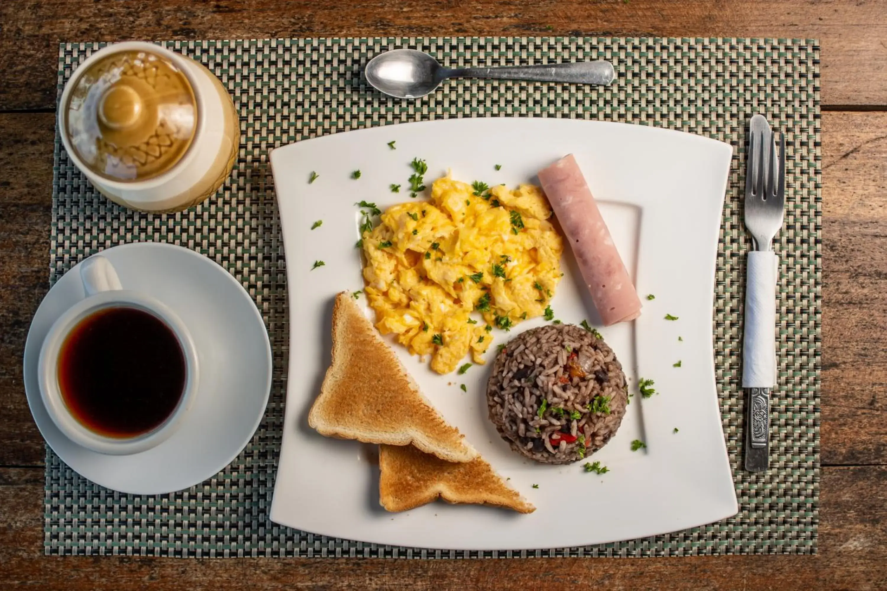 American breakfast in Cabinas Arrecife American breakfast in Cabinas Arrecife