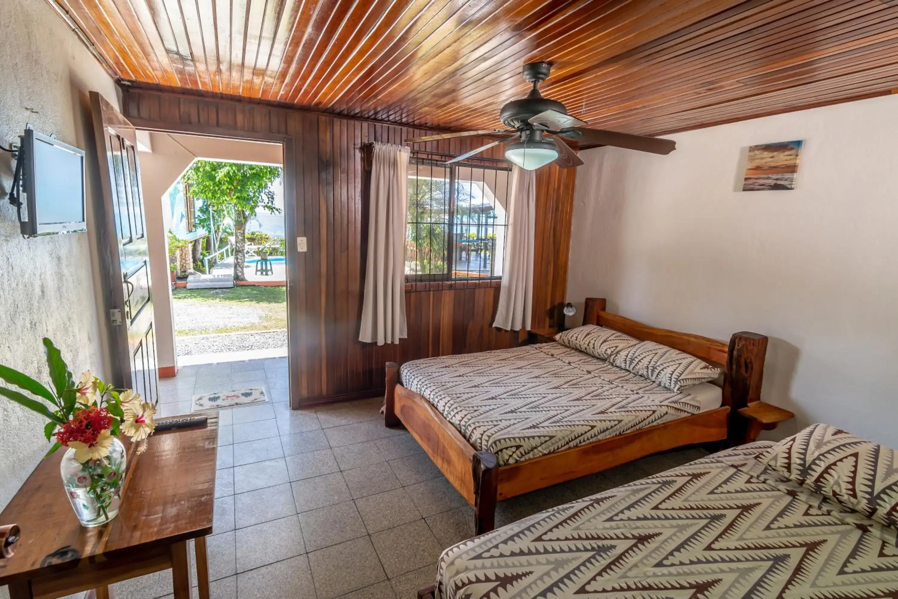 Bed in Cabinas Arrecife Bed in Cabinas Arrecife