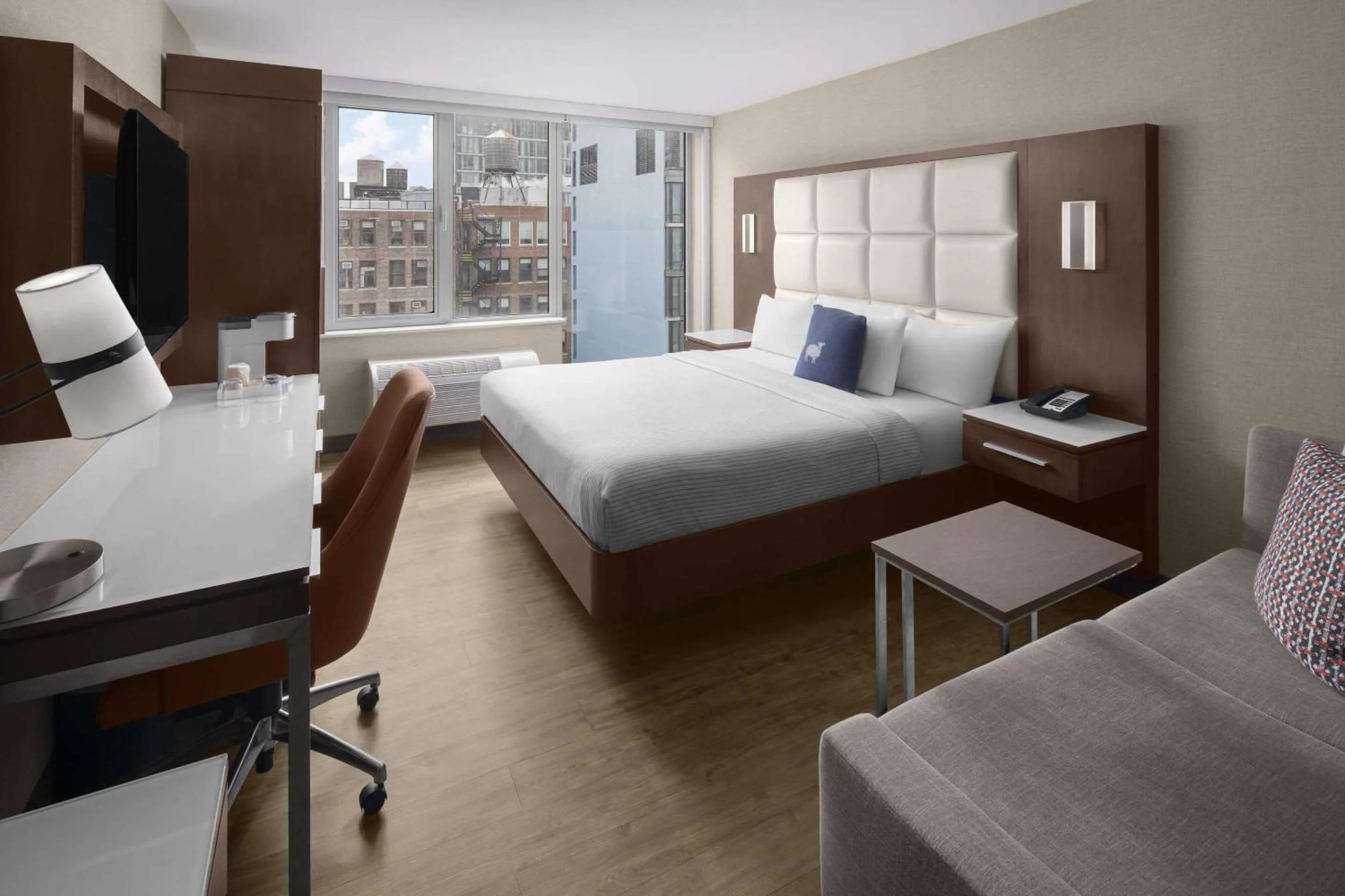 Bedroom, Bed in Cambria Hotel New York - Chelsea