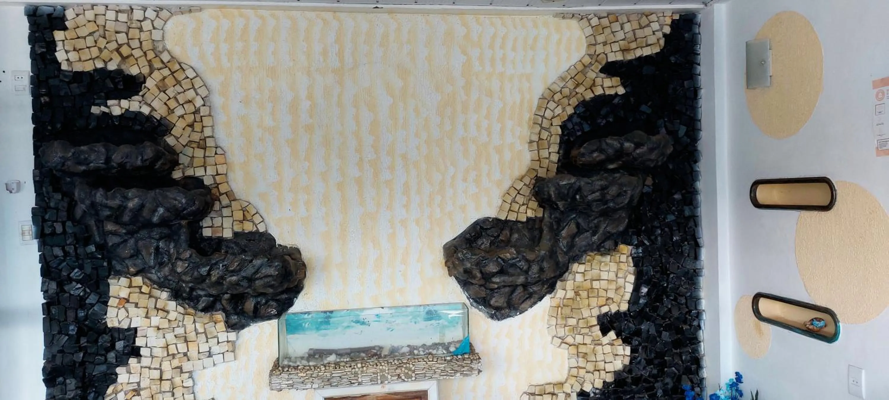 Decorative detail in OYO Hotel Tbs