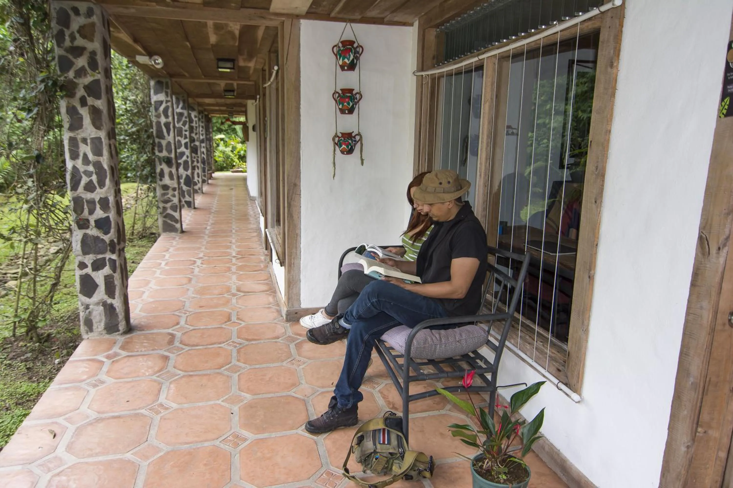 View (from property/room) in Bosque de Paz Reserva Biologica