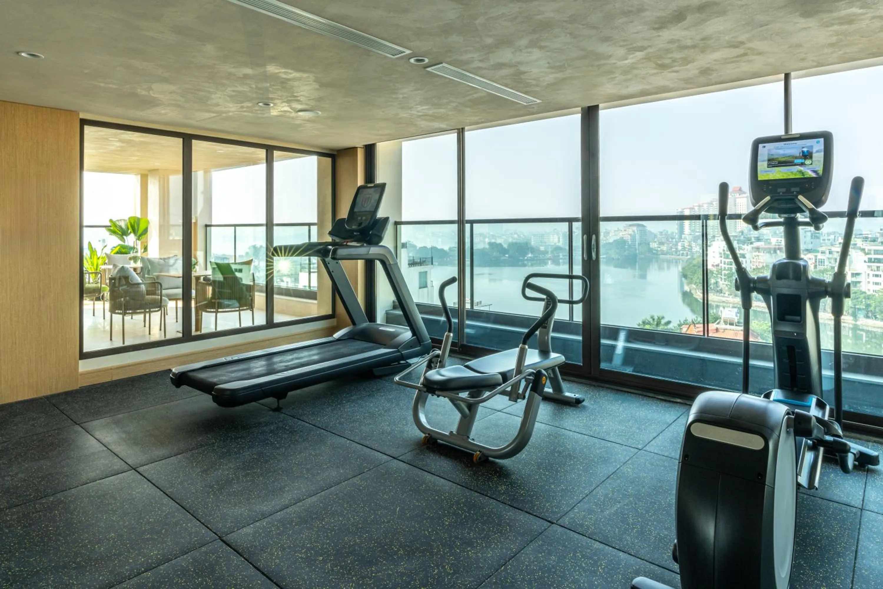 Fitness centre/facilities in The Five Suites Lilas