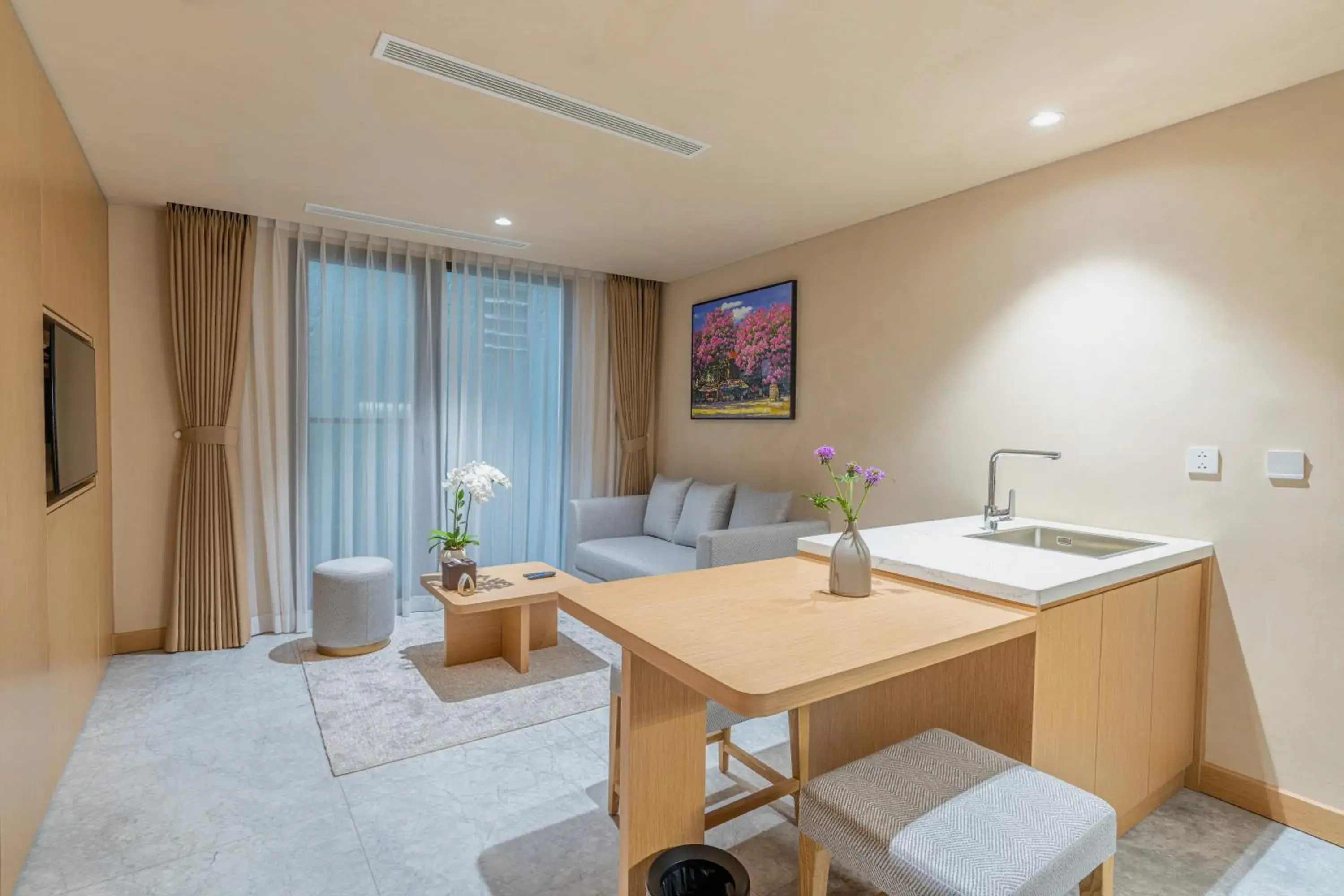 One-Bedroom Apartment in The Five Suites Lilas One-Bedroom Apartment in The Five Suites Lilas