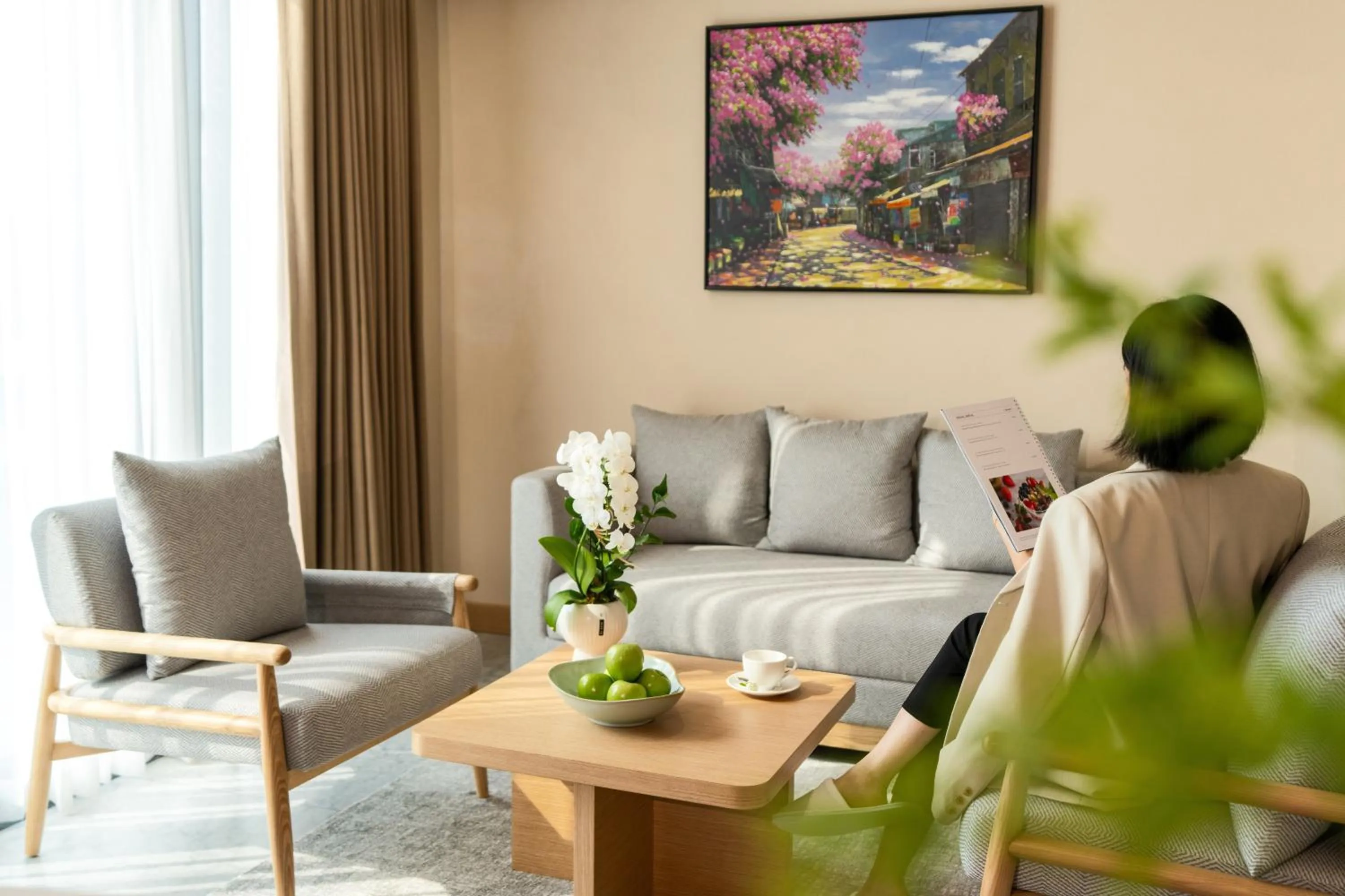 Living room in The Five Suites Lilas