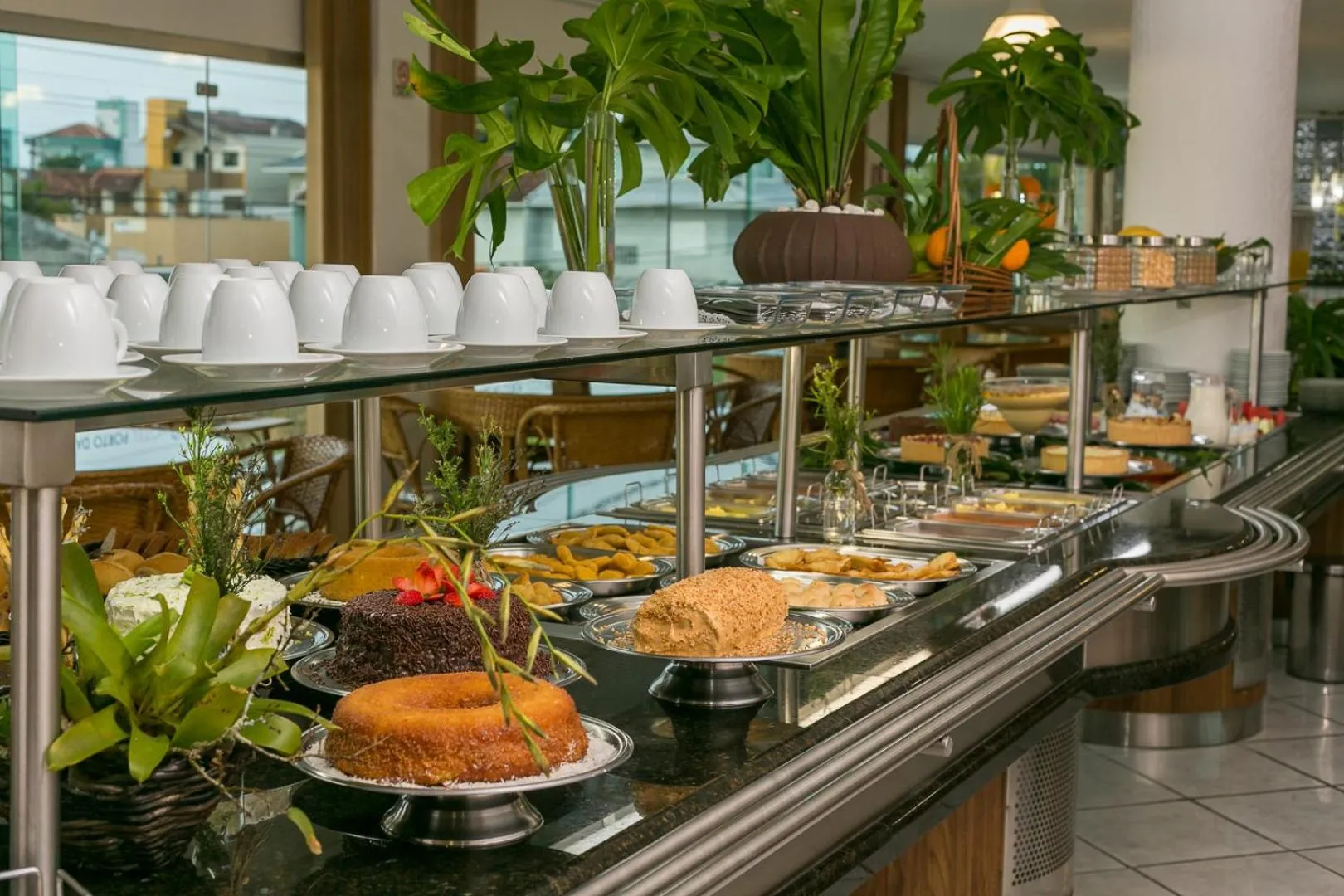 Breakfast in Hotel Pousada Porto da Lua