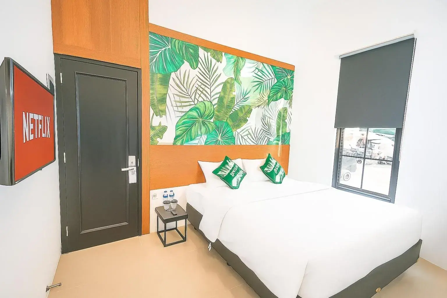 Bed in Nunia Tamansari Hotel Bed in Nunia Tamansari Hotel