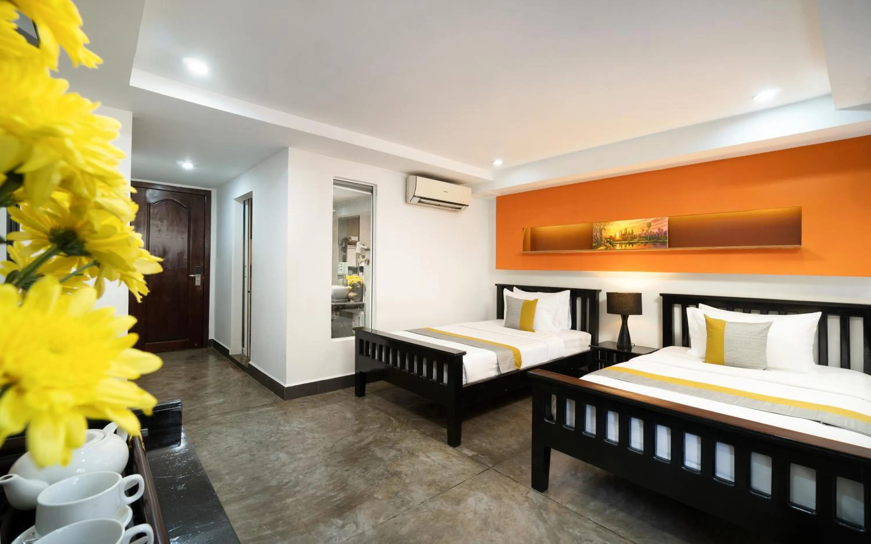 Bed in Dusit Hotel Siem Reap