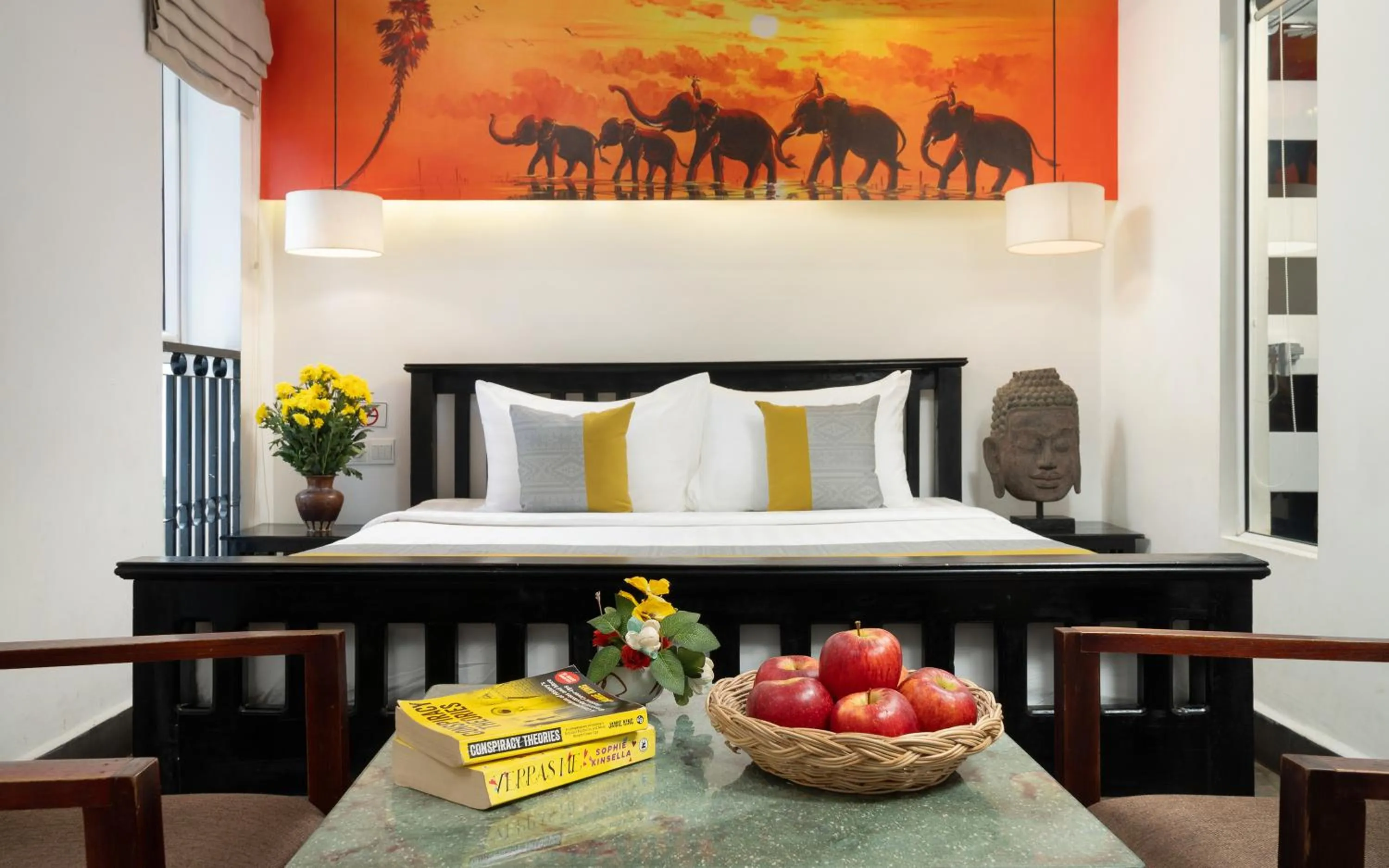 Bed in Dusit Hotel Siem Reap